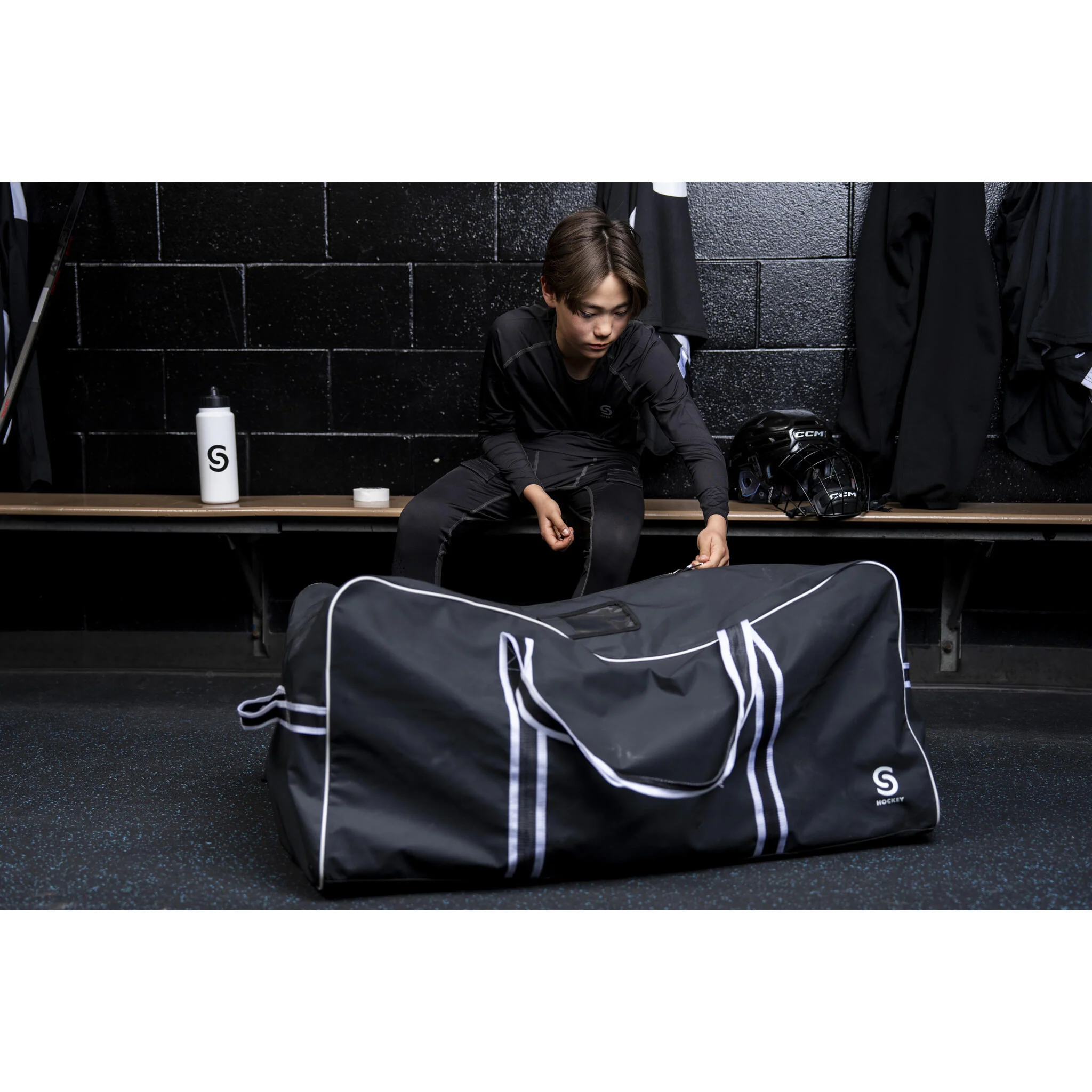 S-Hockey Junior Unisex Fitted Baselayer Set - 2-Piece - Image 3