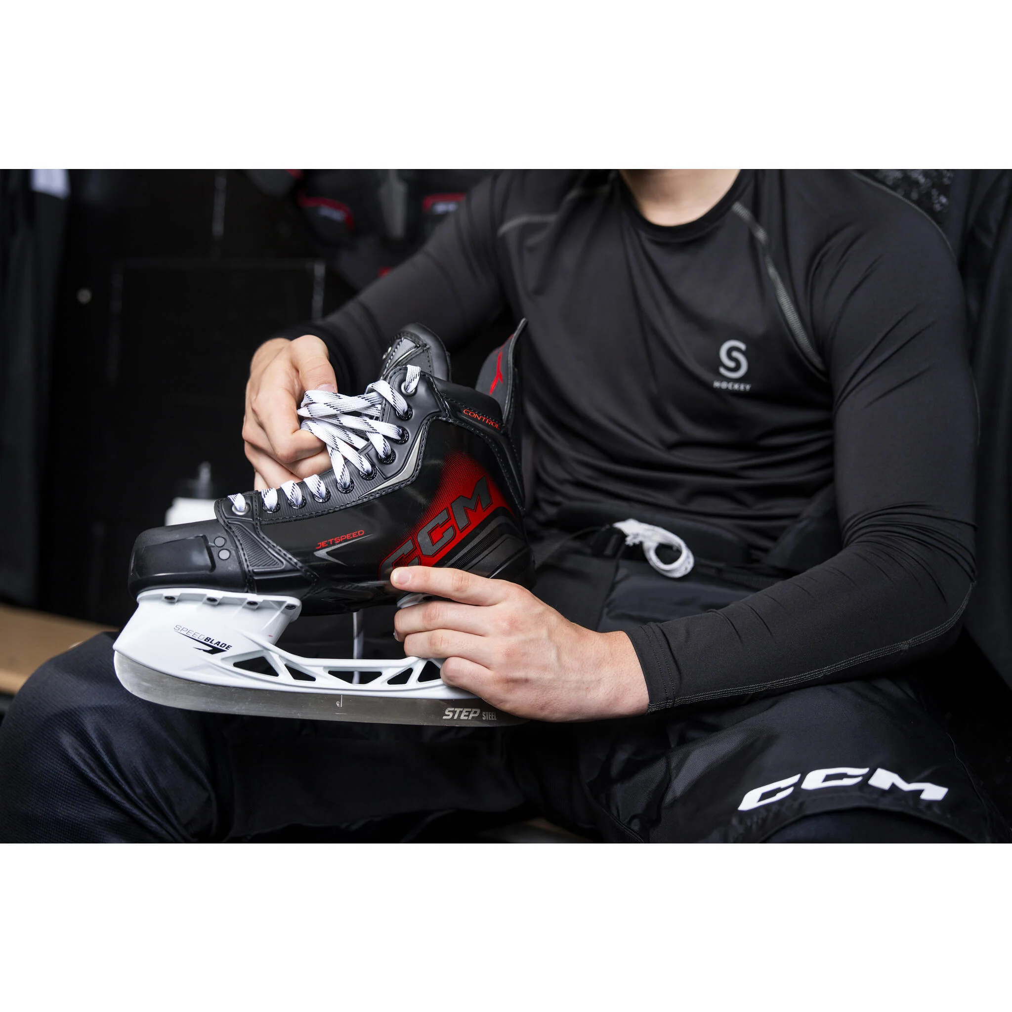 S-Hockey Junior Unisex Fitted Baselayer Set - 2-Piece - Image 4