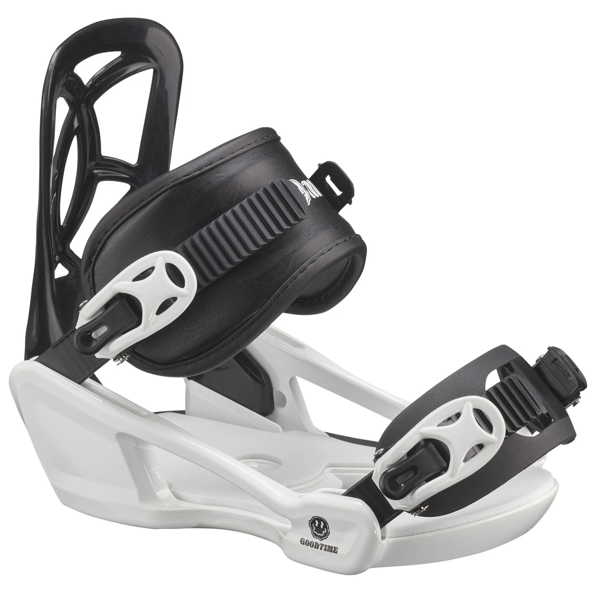 Salomon Goodtime XS Junior Snowboard Bindings - Black/White