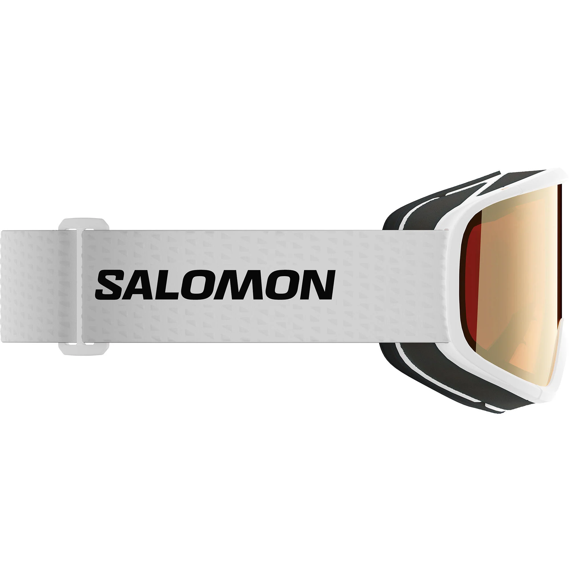 Salomon Lumi Junior Ski Goggles - White/Ruby - Image 4