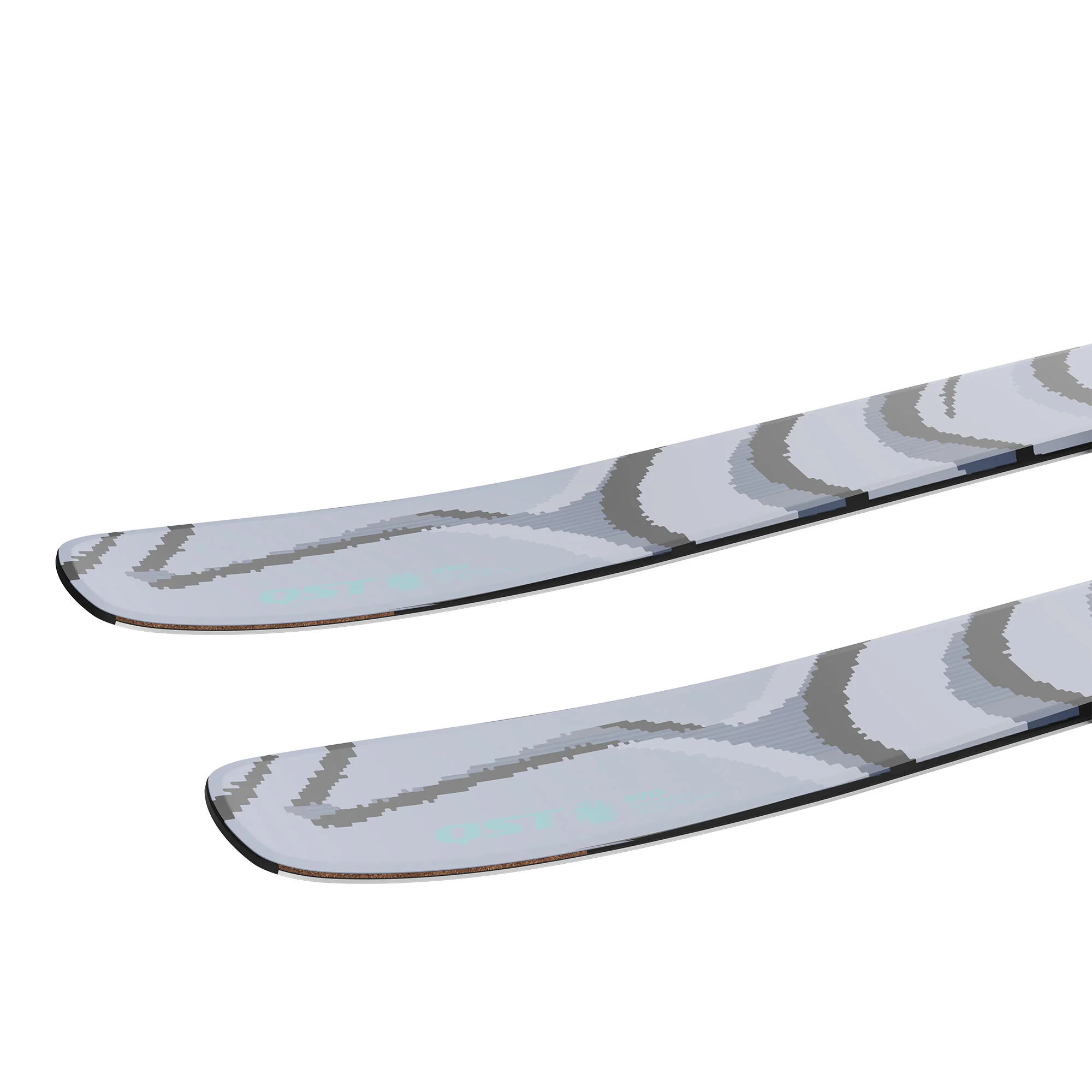 Salomon QST 100 Alpine Skis - Cosmic Sky/Dark Grey - Image 5