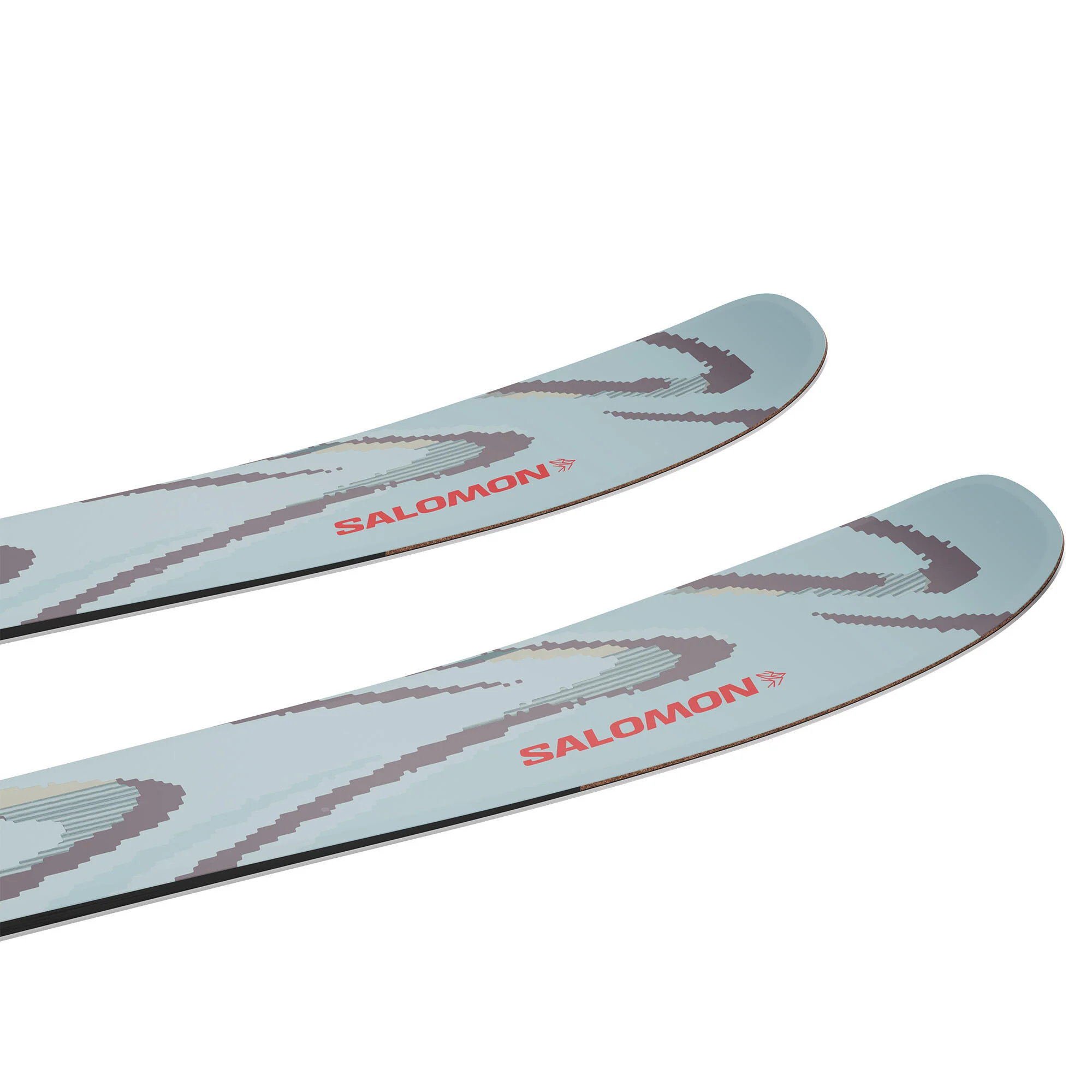 Salomon QST 94 Alpine Skis - Iced Aqua/Nirvana - Image 6