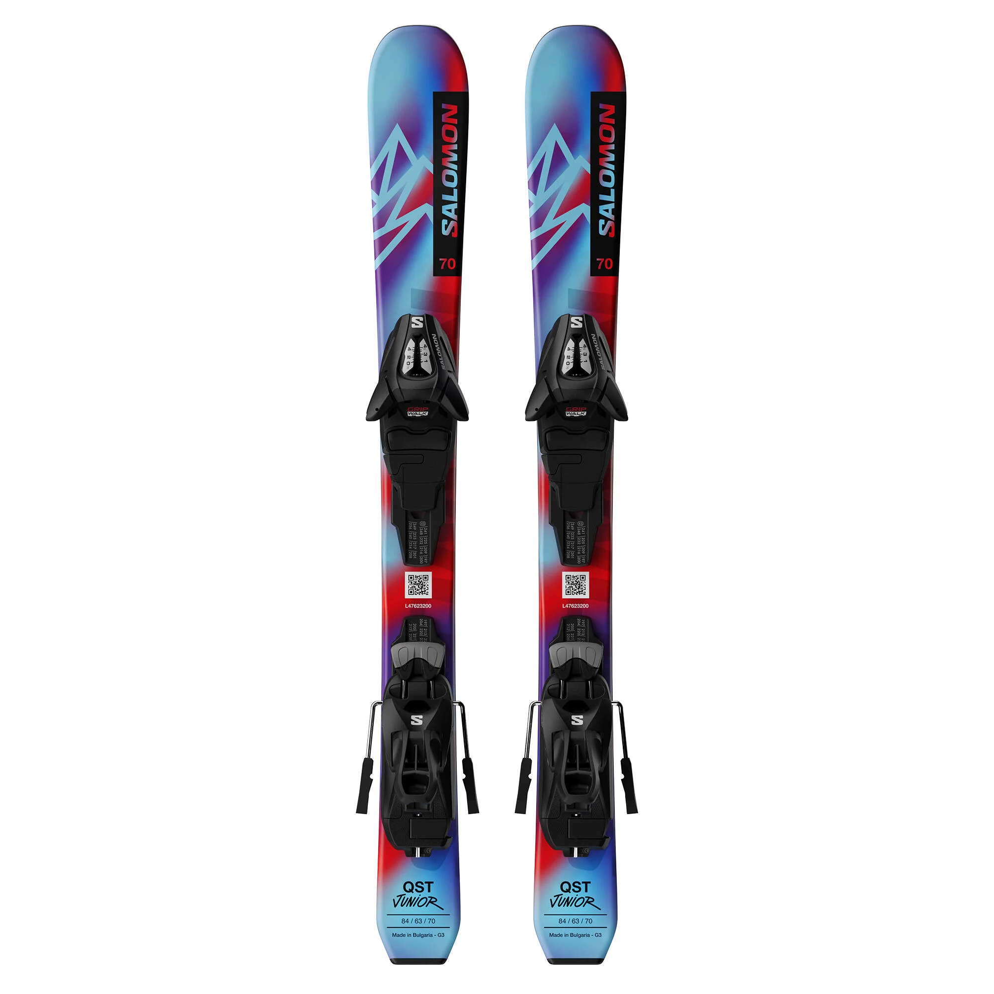 Salomon QST XS + C5 GW J75 P Junior Skis