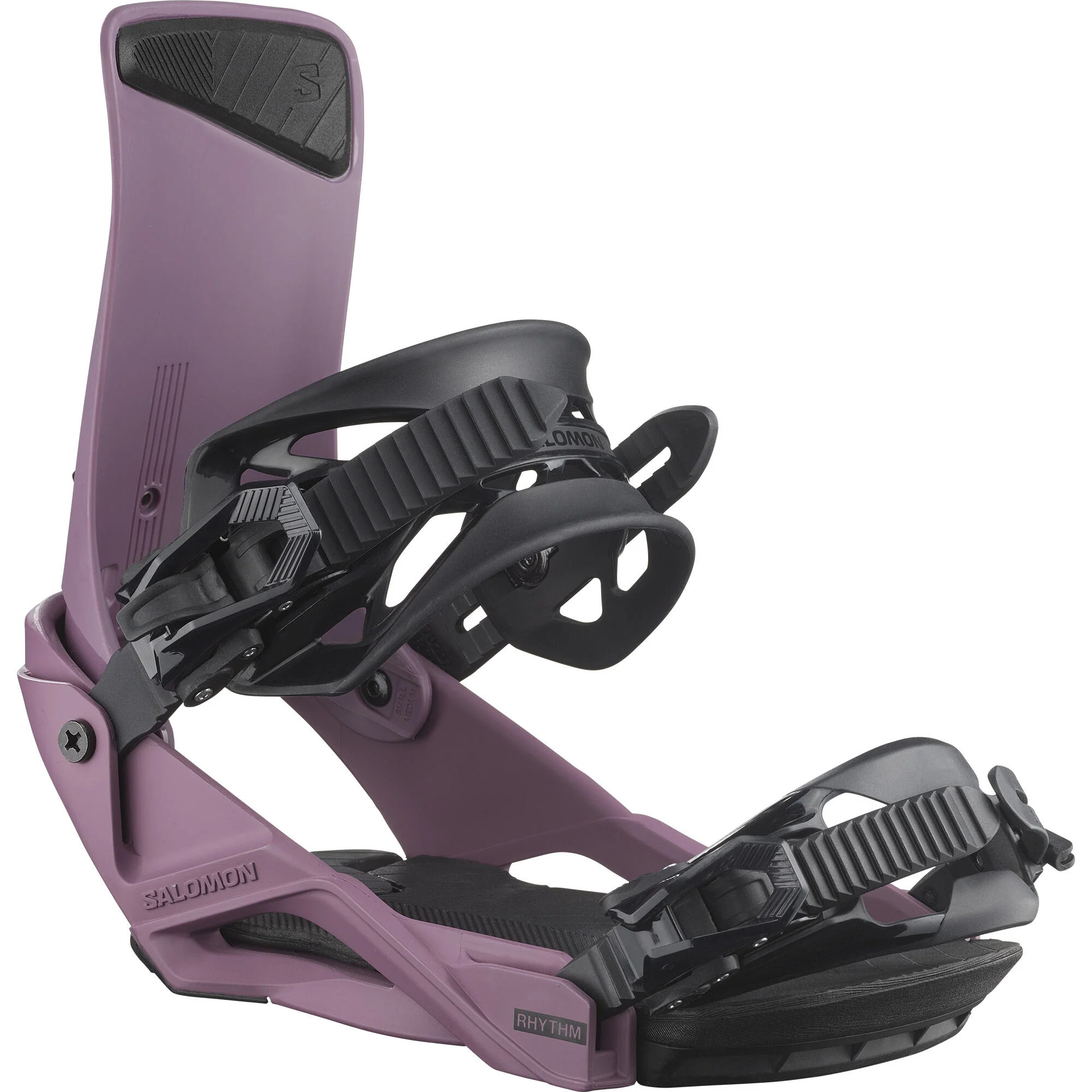 Salomon Rhythm Unisex Snowboard Bindings - Grape Shake