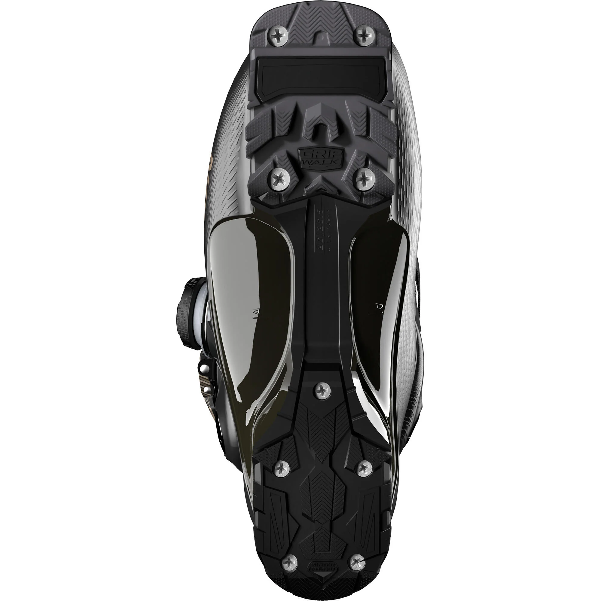 Salomon S/Pro Delta Boa 100 Men's Alpine Ski Boots - Black/Titanium - Image 4