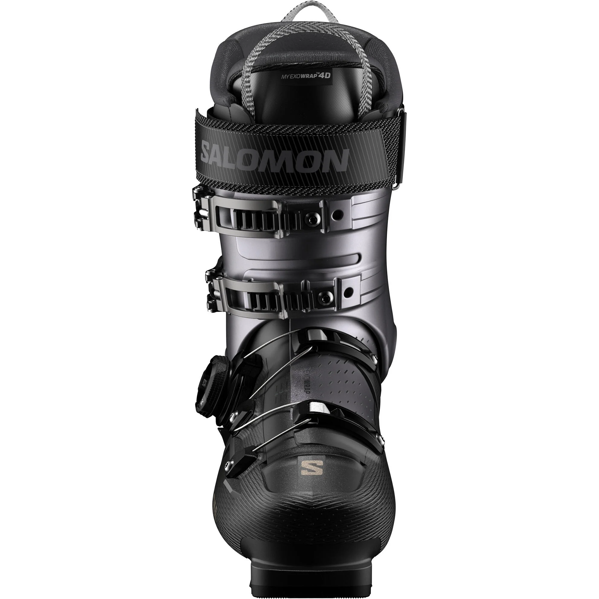 Salomon S/Pro Supra Boa 120 Men's Alpine Ski Boots - Black/Hematite - Image 2