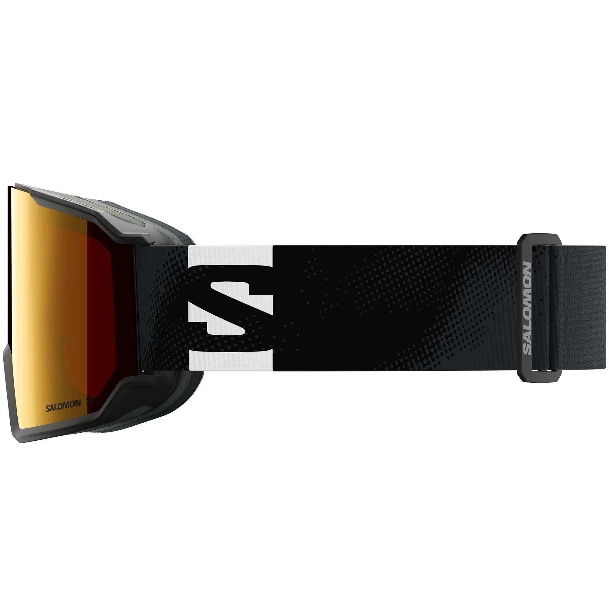 Salomon S/View 3 ML Ski Goggles - Black/Mid Red - Image 2