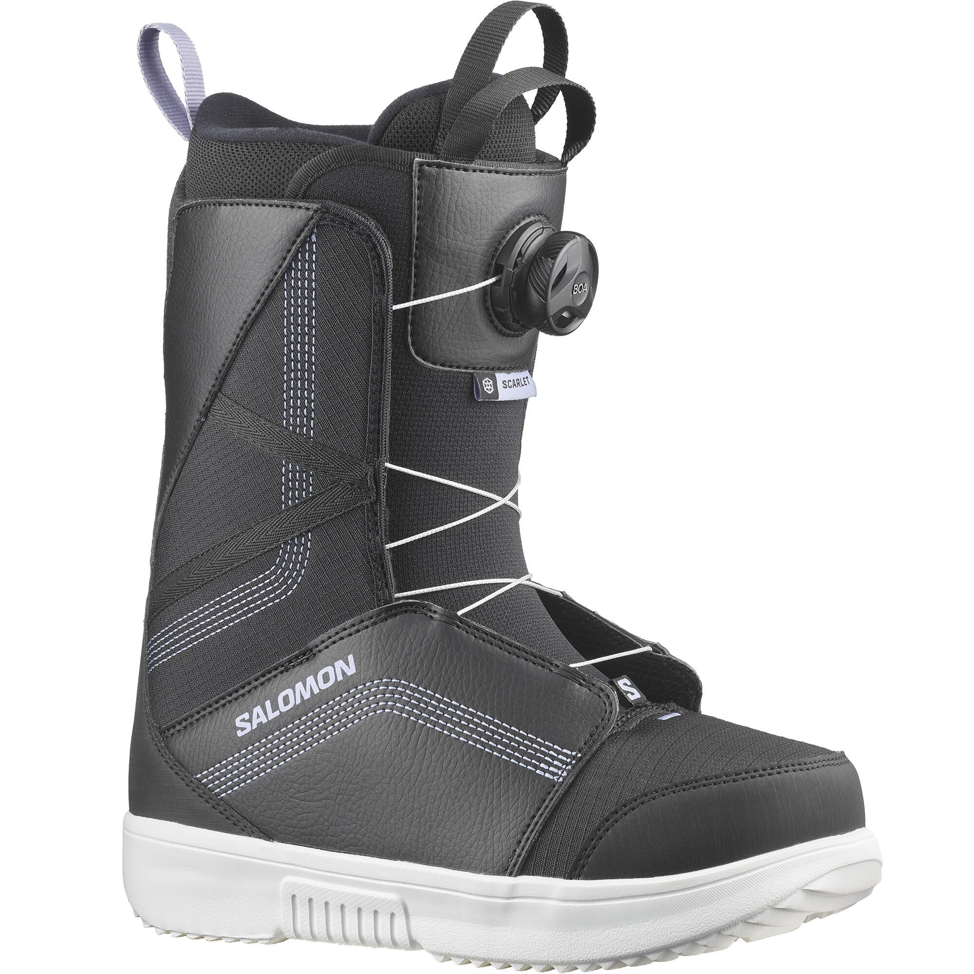 Salomon Scarlet Boa Women's Snowboard Boots - Black/Persian Violet