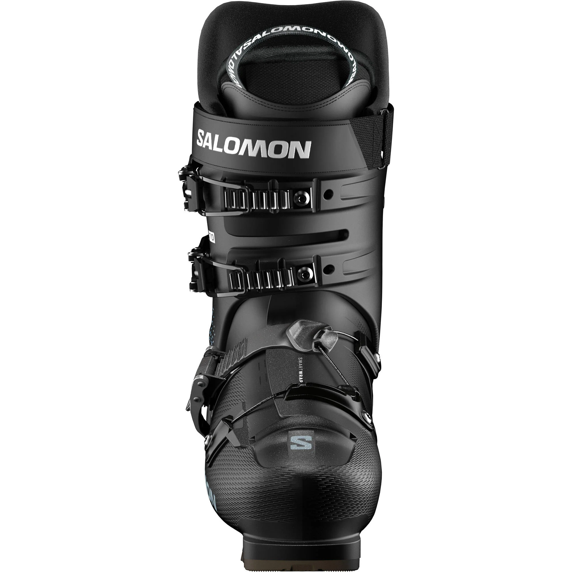 Salomon Sense 70 Youth Alpine Ski Boots - Black/Black/Arona - Image 2