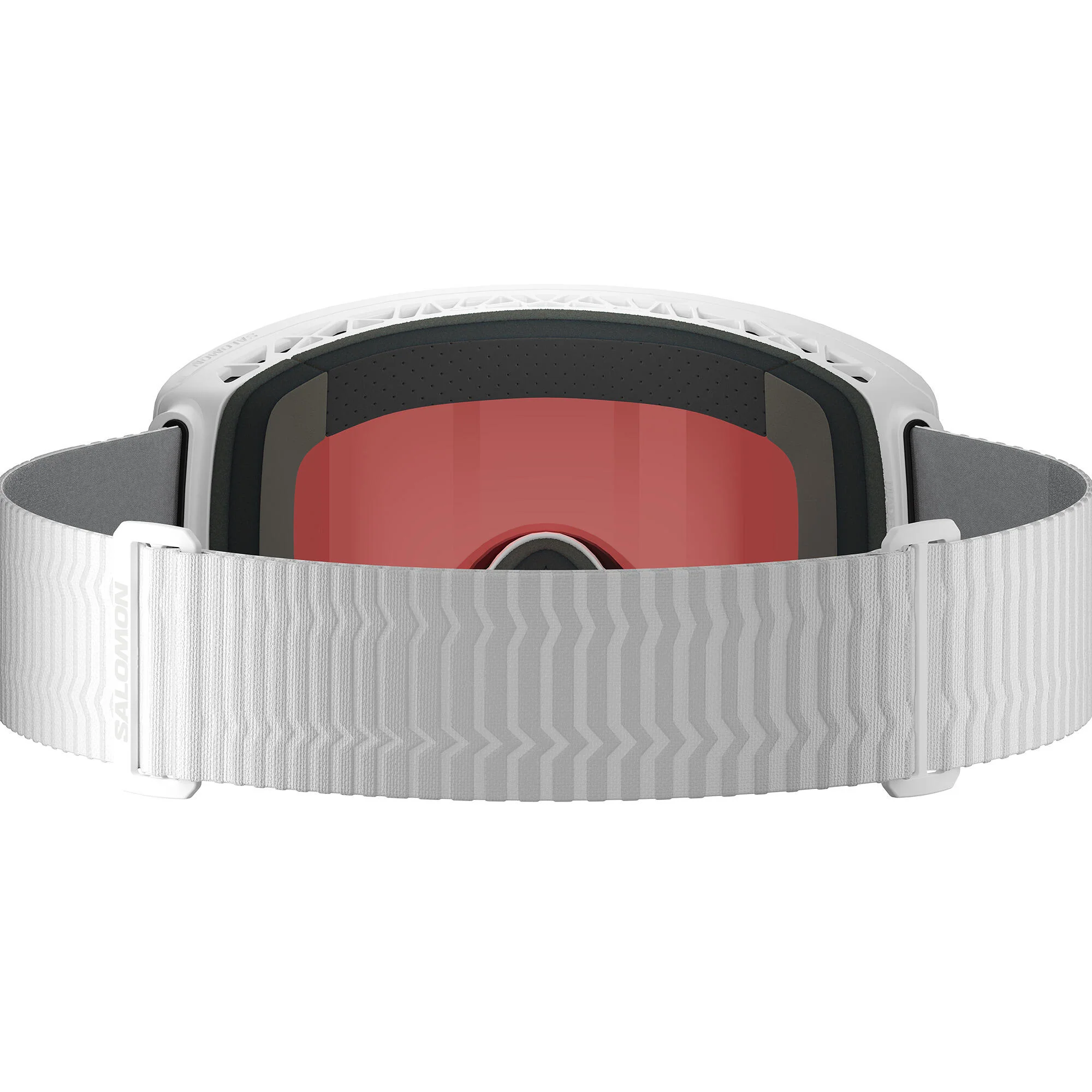 Salomon Sentry Prime Sigma Ski Goggles - White/Sigma Red - Image 3