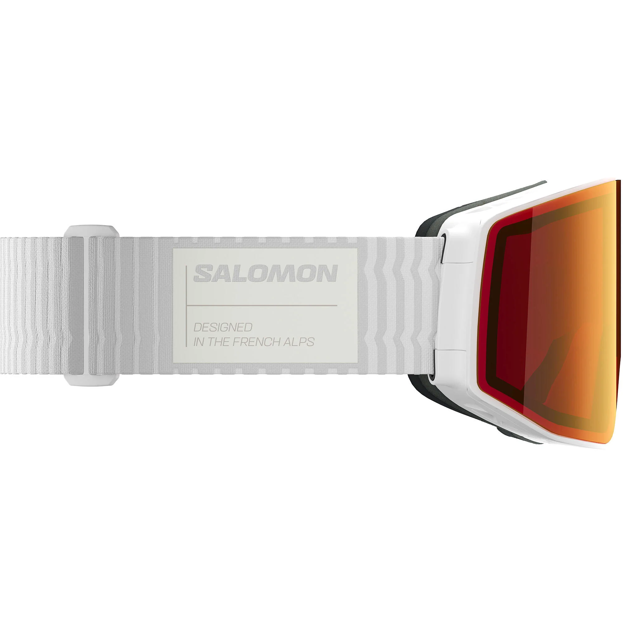 Salomon Sentry Prime Sigma Ski Goggles - White/Sigma Red - Image 4