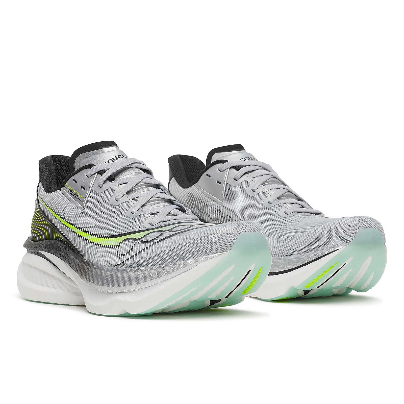 Saucony Endorphin Azura Men's Running Shoes - Silver/Black - Image 2