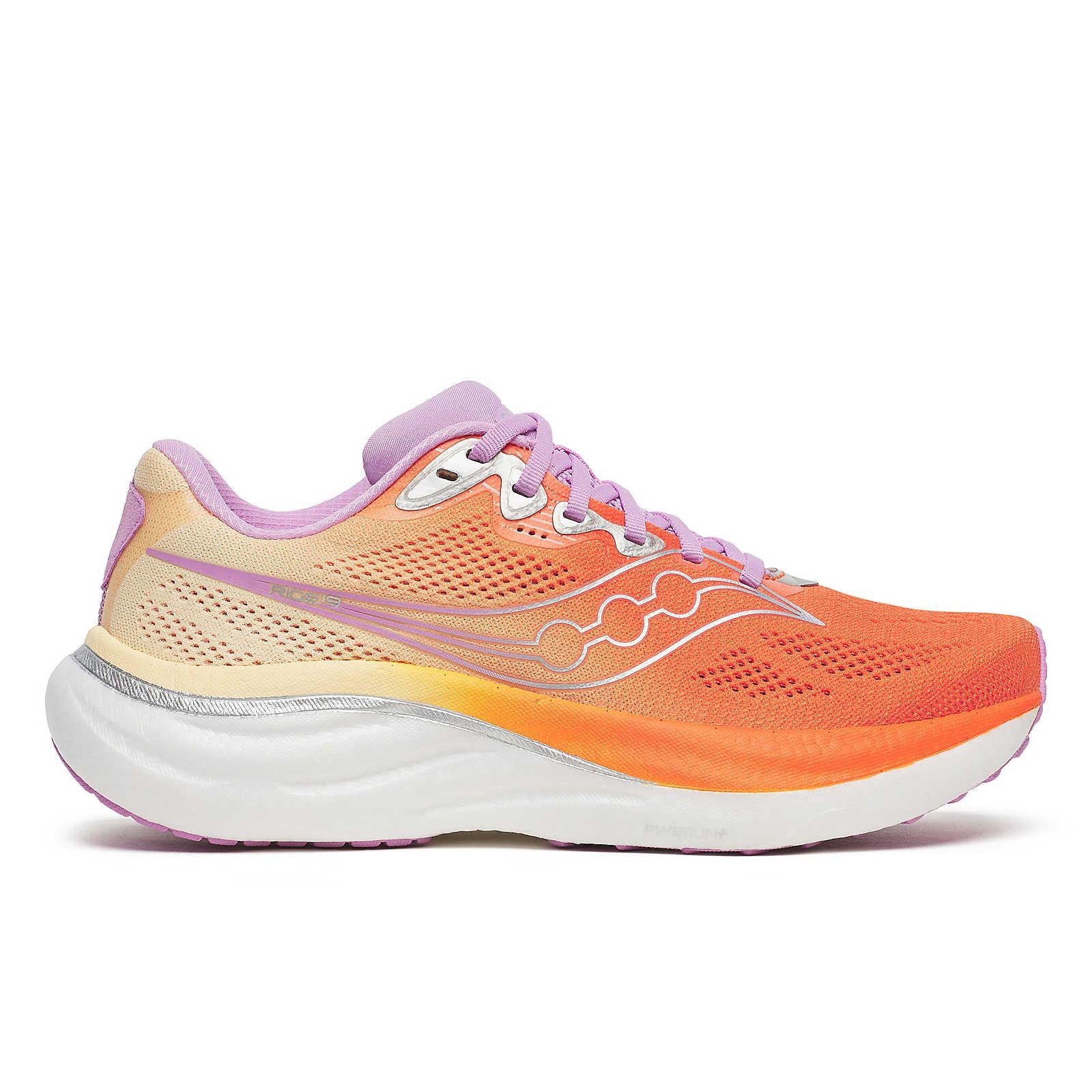Saucony Ride 19 Women's Running Shoes - Fire/Orchid