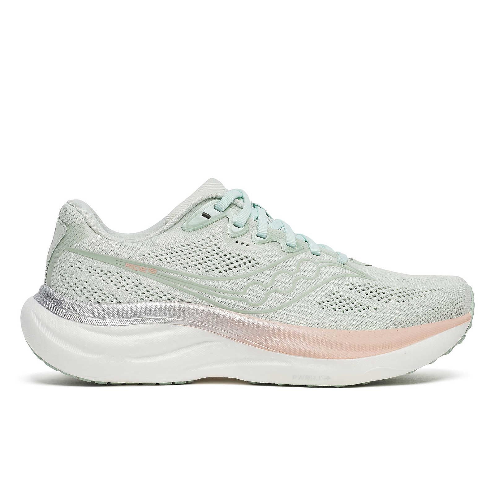 Saucony Ride 19 Women's Running Shoes - Mist/Cameo