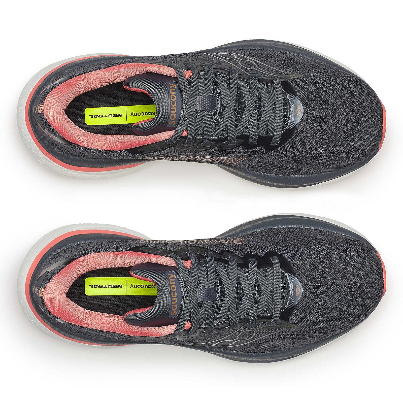 Saucony Ride 19 Women's Running Shoes - White/Silk - Image 17