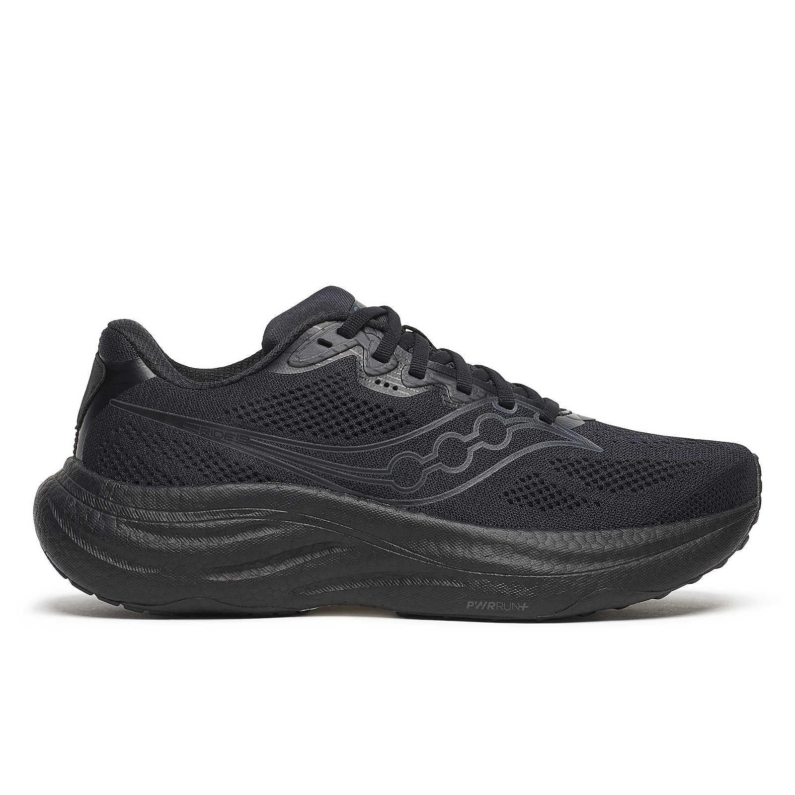 Saucony Ride 19 Women's Running Shoes - White/Silk - Image 19