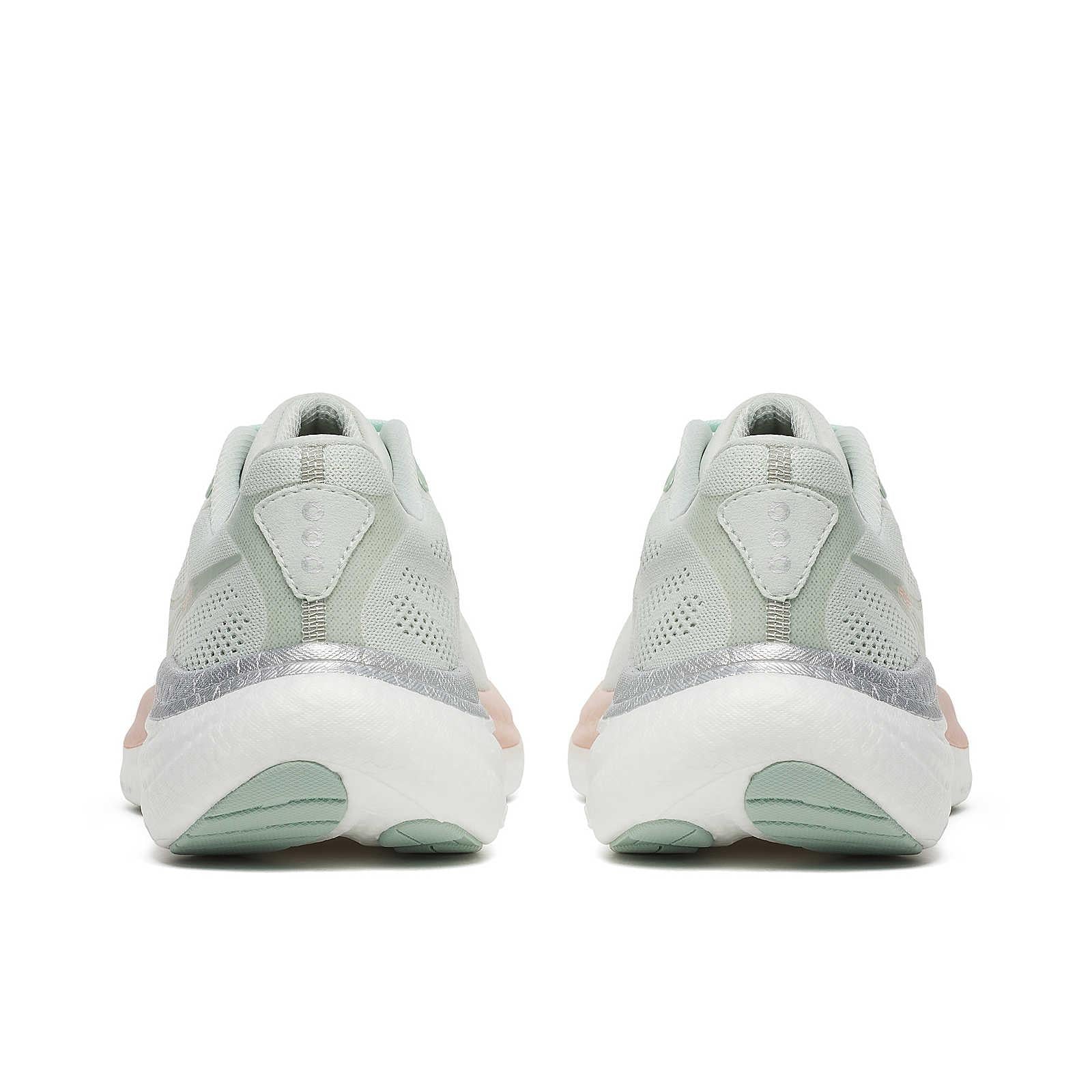 Saucony Ride 19 Women's Running Shoes - White/Silk - Image 3
