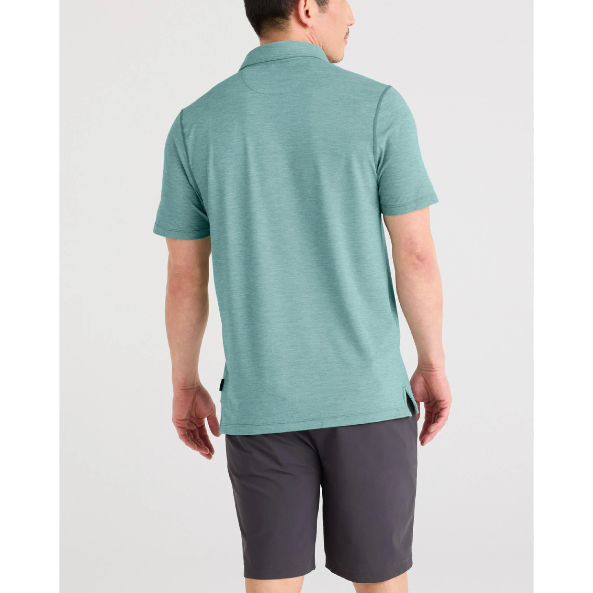 Saxx 8" Caddie Golf Short - Faded Black - Image 4
