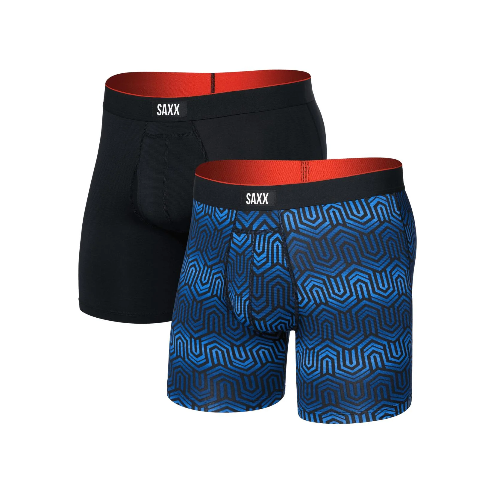 Saxx Multi-Sport Mesh Boxer Brief (2-Pack) - Chain Of Command