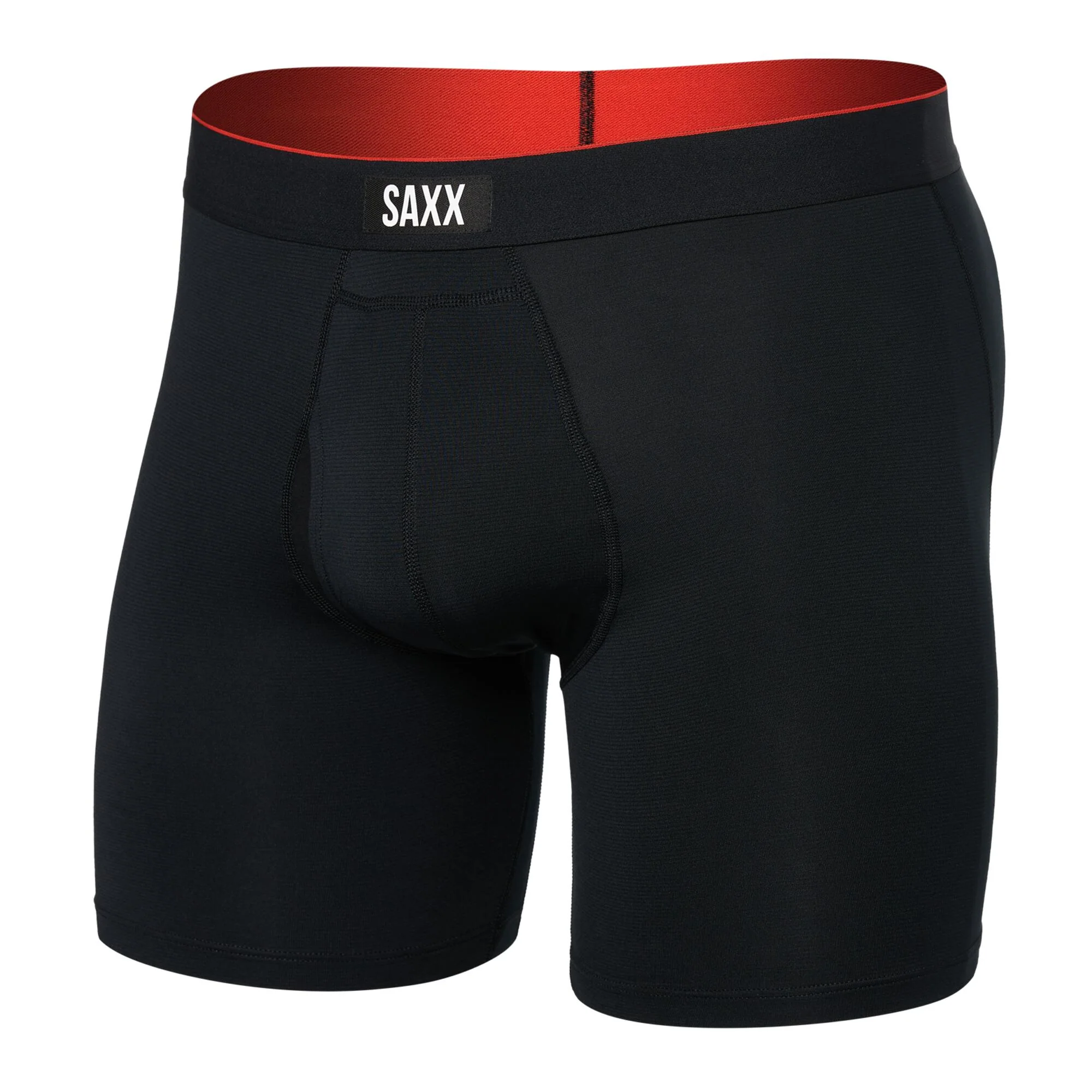 Saxx Multi-Sport Mesh Boxer Brief - Black