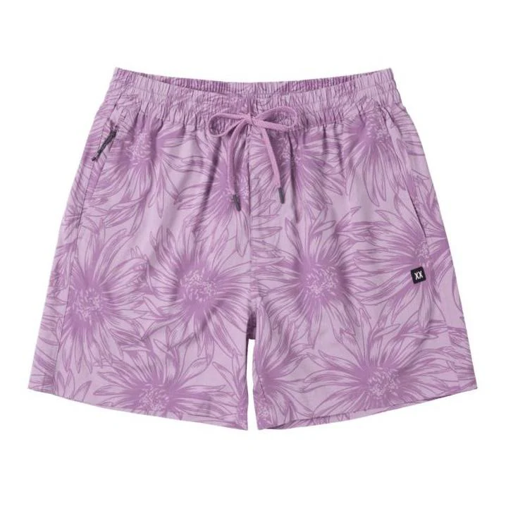 Saxx Sea To Shore 2N1 6" Volley Short - Big Daisy/Orchid