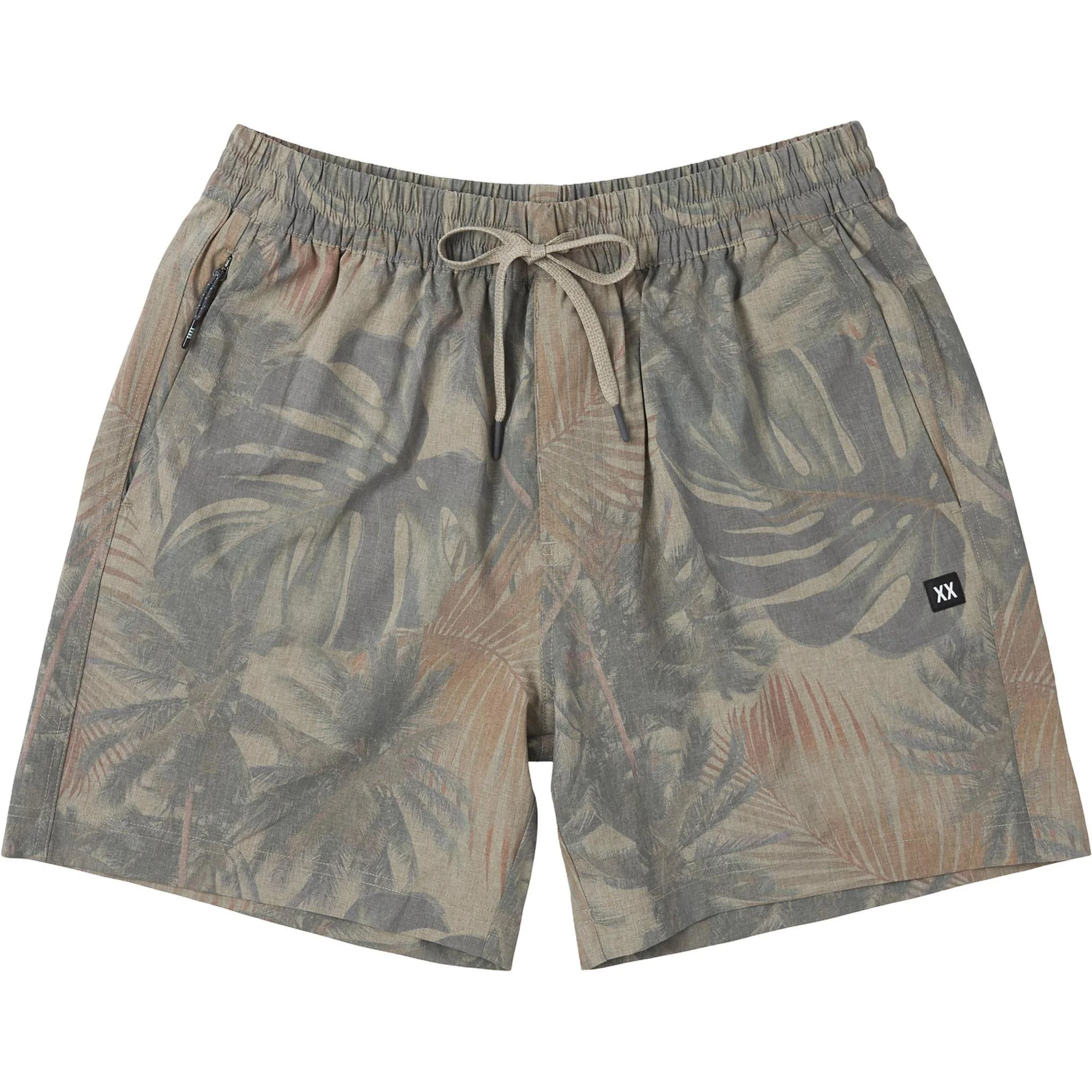 Saxx Sea To Shore 2N1 6" Volley Short - Palm Canopy/Khaki