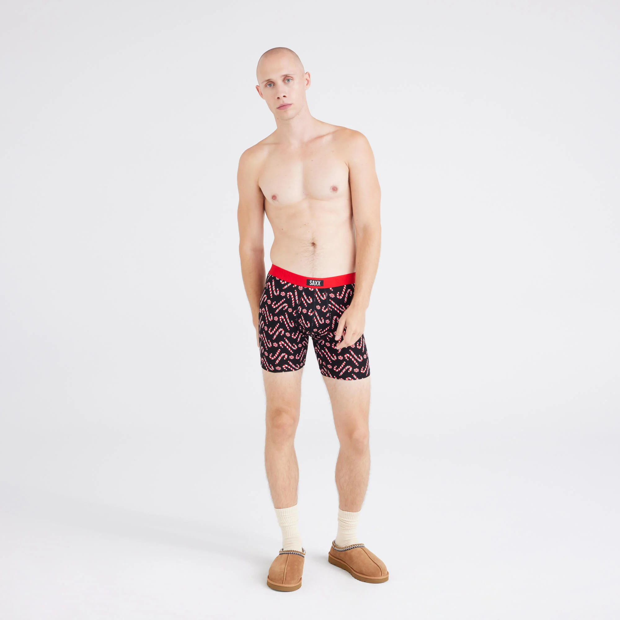 Saxx Vibe Xtra Super Soft Boxer Brief - 2-Pack - Mint Condition/Black - Image 2
