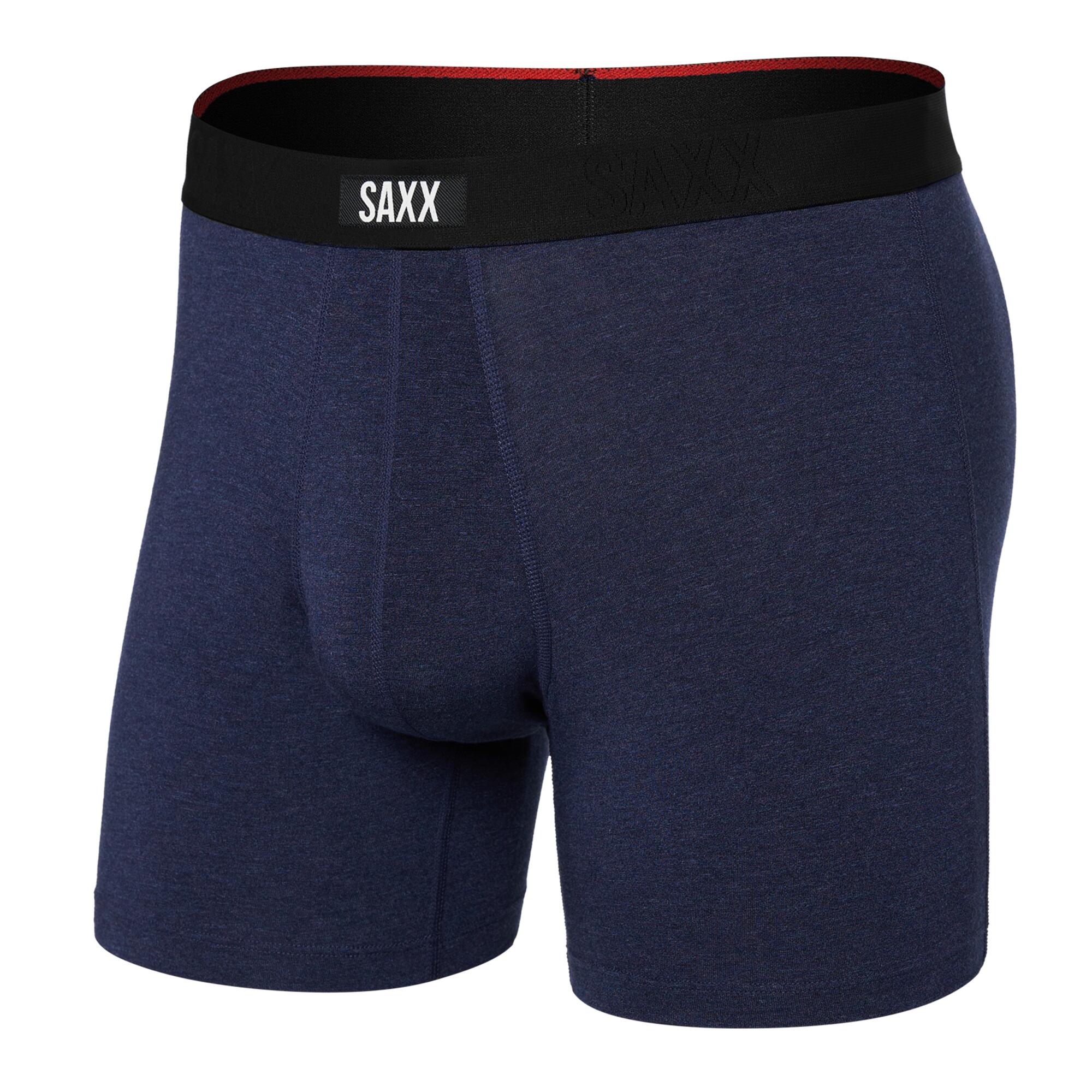 Saxx Vibe Xtra Super Soft Boxer Brief - Astro Blue Heather