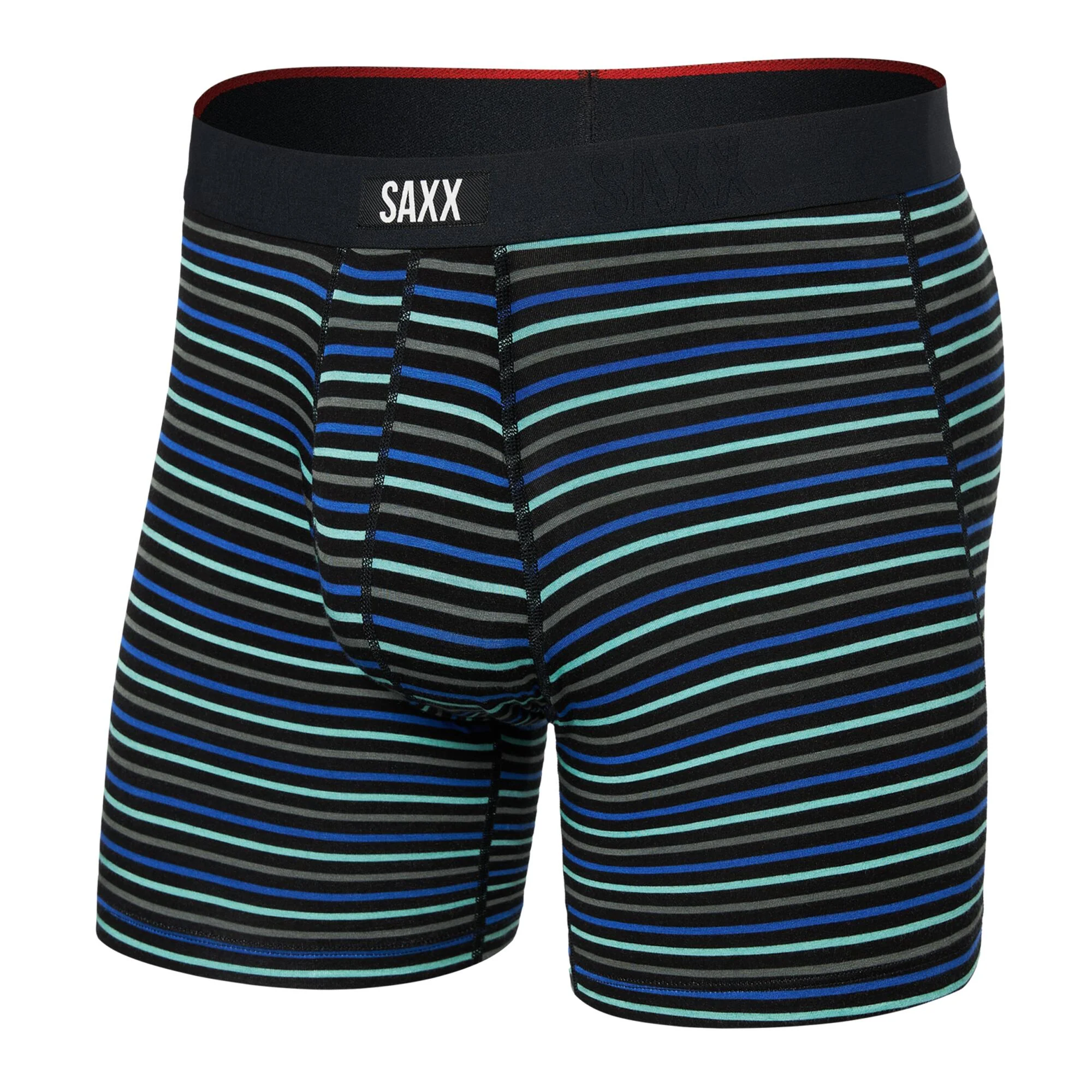Saxx Vibe Xtra Super Soft Boxer Brief - G Stripe/Sport Blue