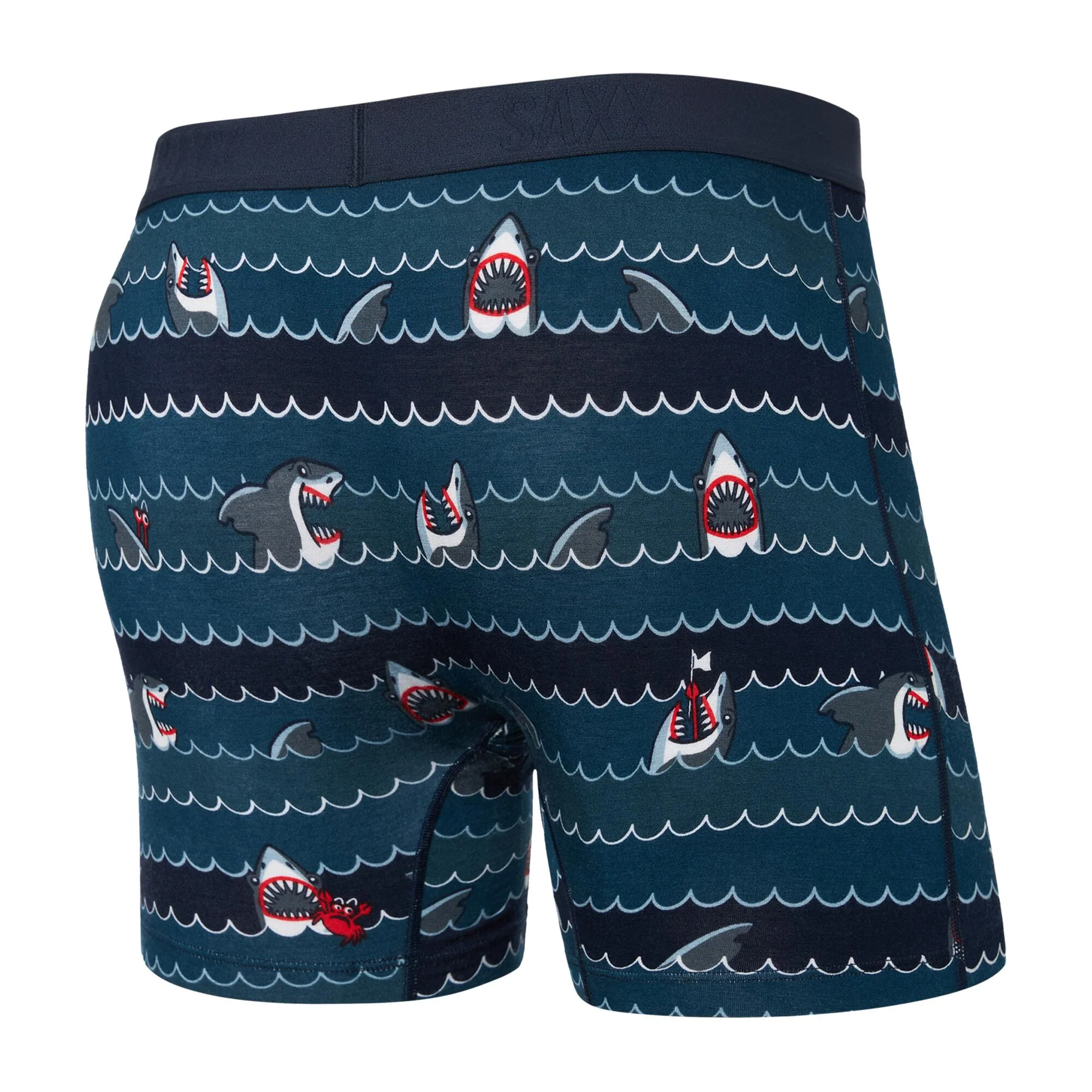Saxx Vibe Xtra Super Soft Boxer Brief - Get Sharky/Hurricane - Image 2