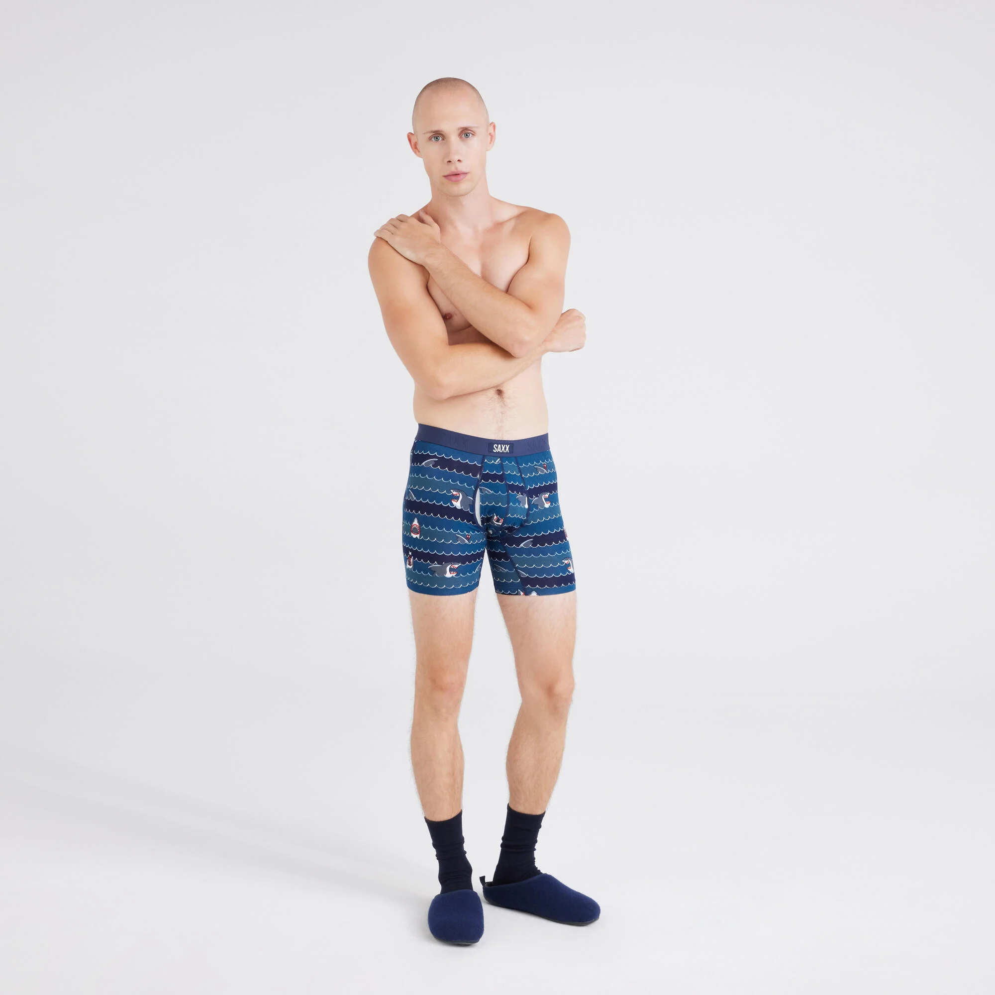 Saxx Vibe Xtra Super Soft Boxer Brief - Get Sharky/Hurricane - Image 3