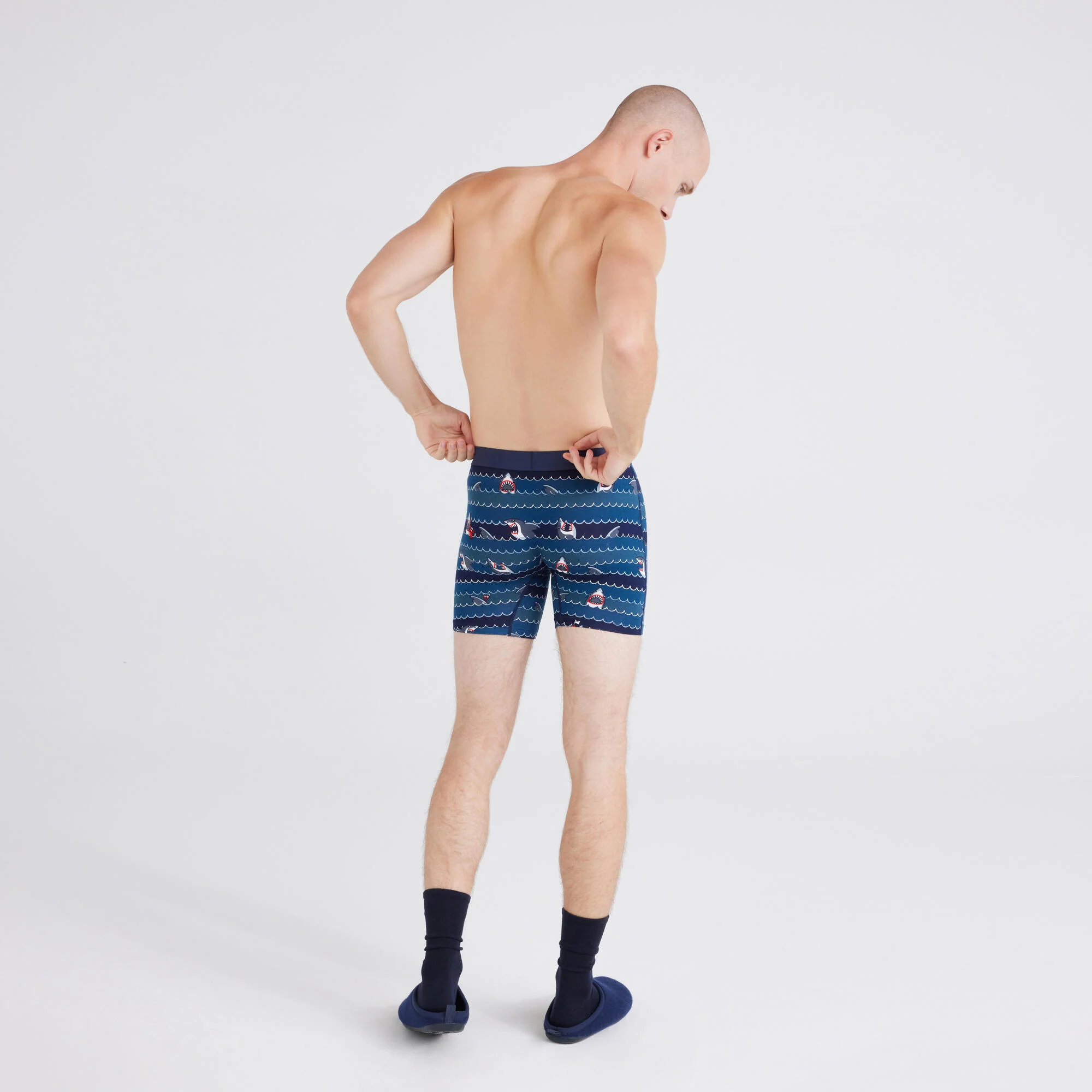 Saxx Vibe Xtra Super Soft Boxer Brief - Get Sharky/Hurricane - Image 4