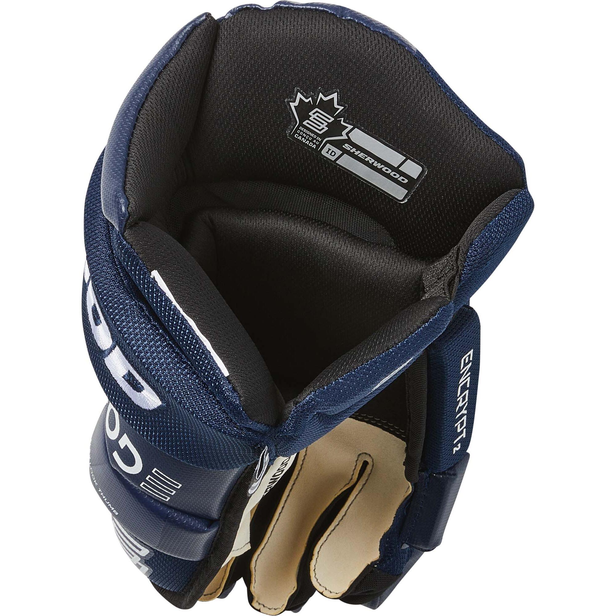 Sherwood Code Encrypt 2 Senior Hockey Gloves - Image 6