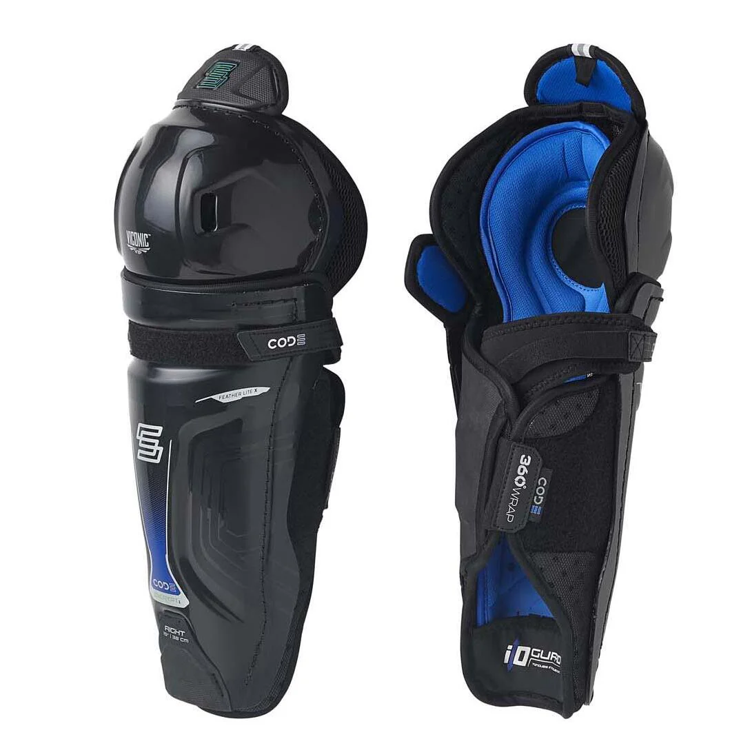Sherwood Code Encrypt 2 Senior Hockey Shin Guards - Image 2