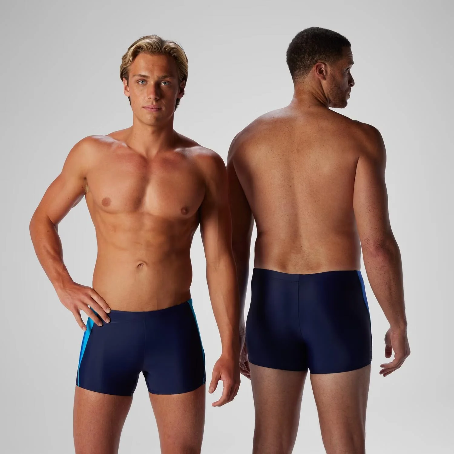 Speedo Fitness Splice Square Leg Men's Swim Bottom - Image 7