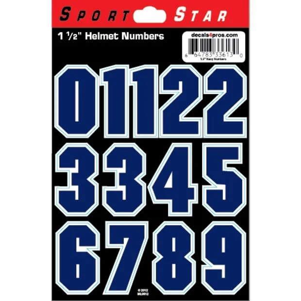 Sportstar 1 1/2" Decals - Image 4