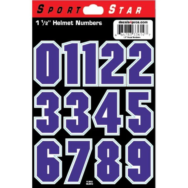 Sportstar 1 1/2" Decals - Image 5