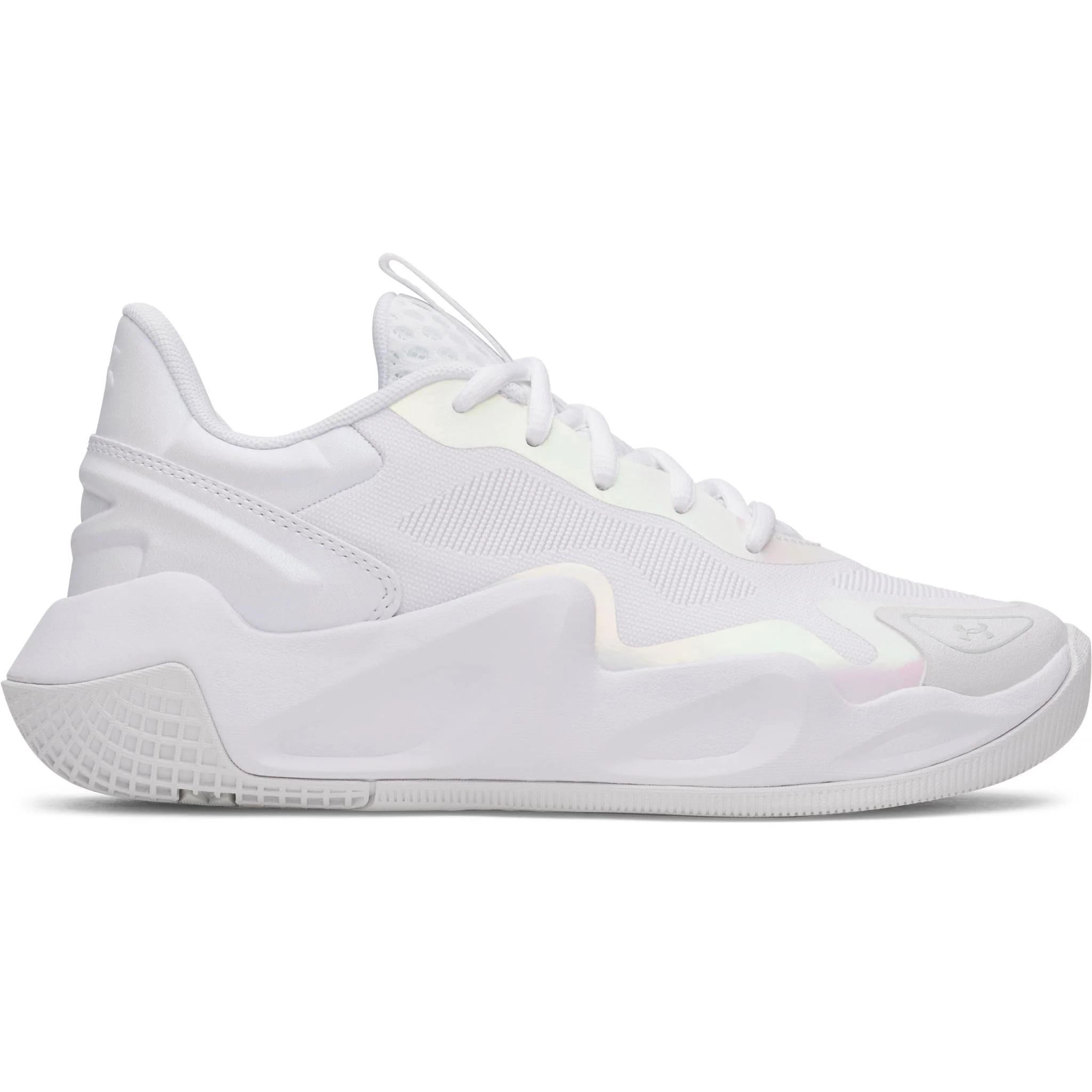 Under Armour Ace Low 2 Women's Volleyball Shoes - White/Halo Gray