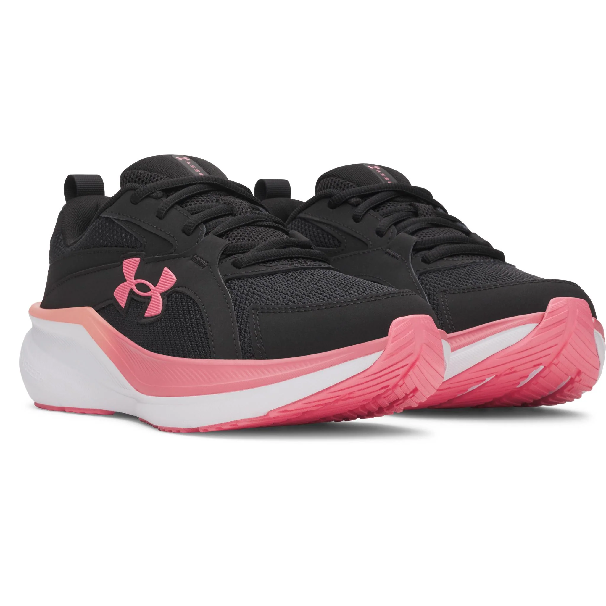 Under Armour Assert 11 Women's Running Shoes - Black/Pink - Image 3