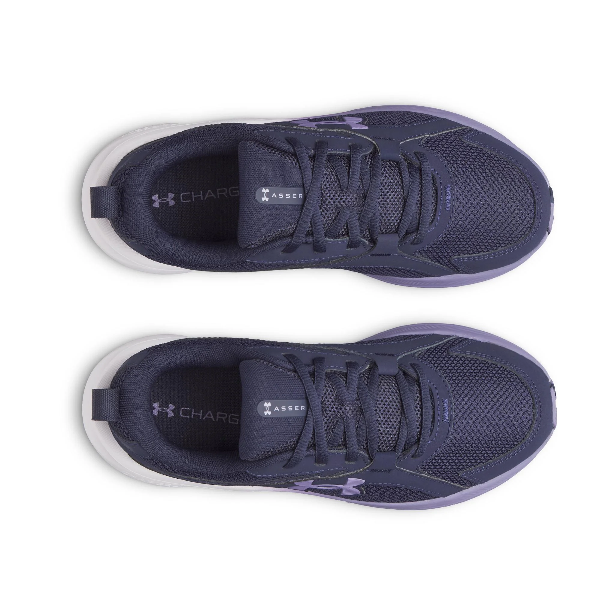Under Armour Assert 11 Women's Running Shoes - Navy/Navy/Purple - Image 4