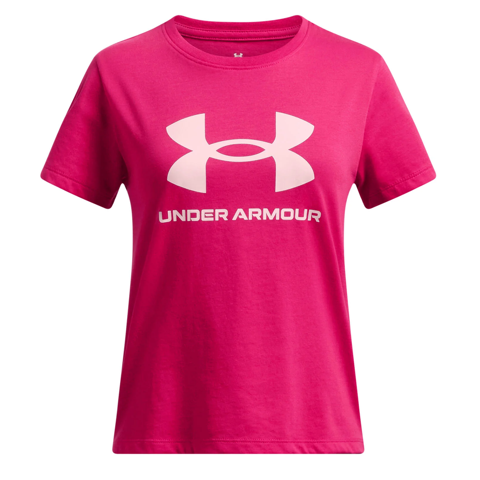 Under Armour Big Logo Short Sleeve Girls' T-Shirt - Image 5