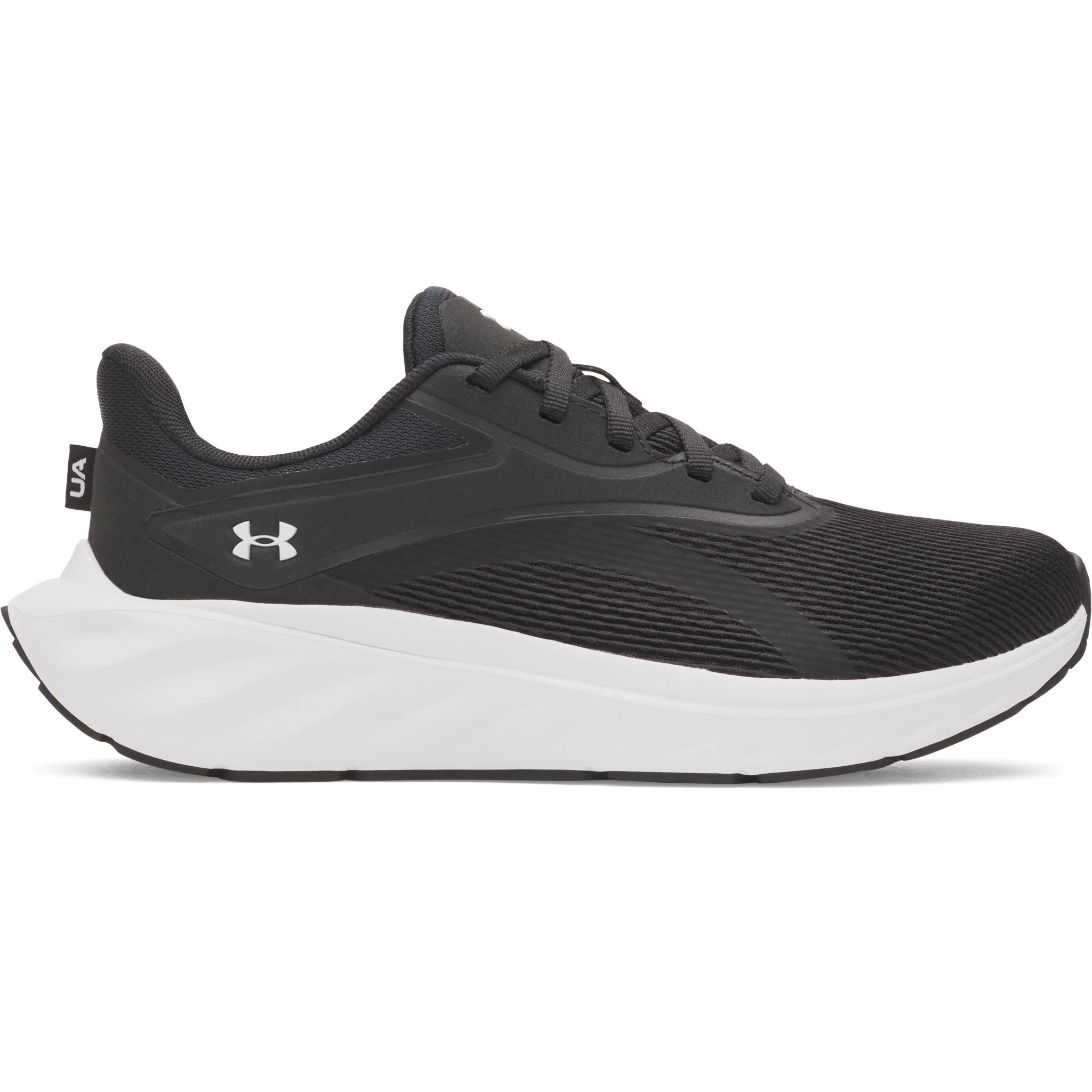 Under Armour Charged+ Ascend Women's Running Shoes - Black/White