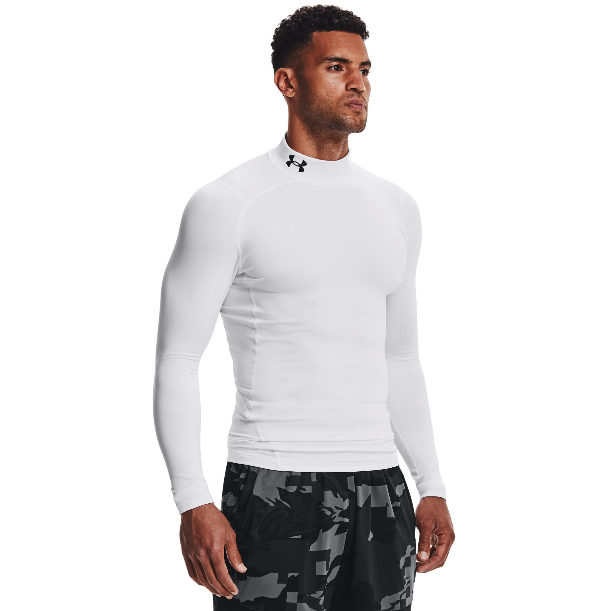Under Armour ColdGear Compression Men's Mock Neck - Image 2