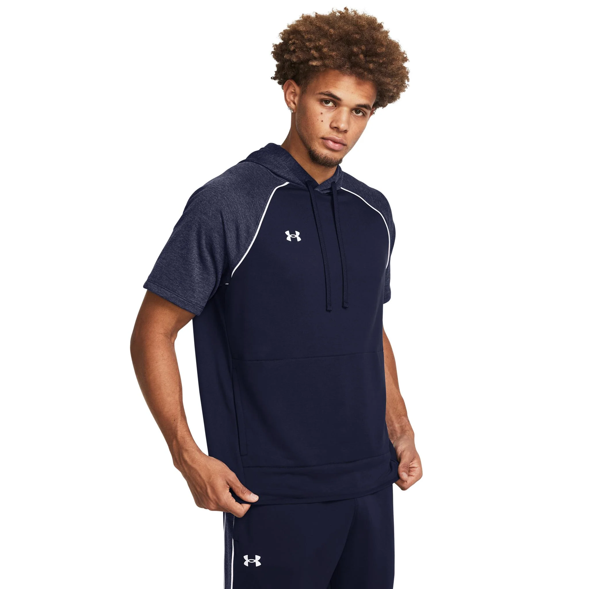 Under Armour Command Warm-Up Short Sleeve Men's Hoodie - Image 4