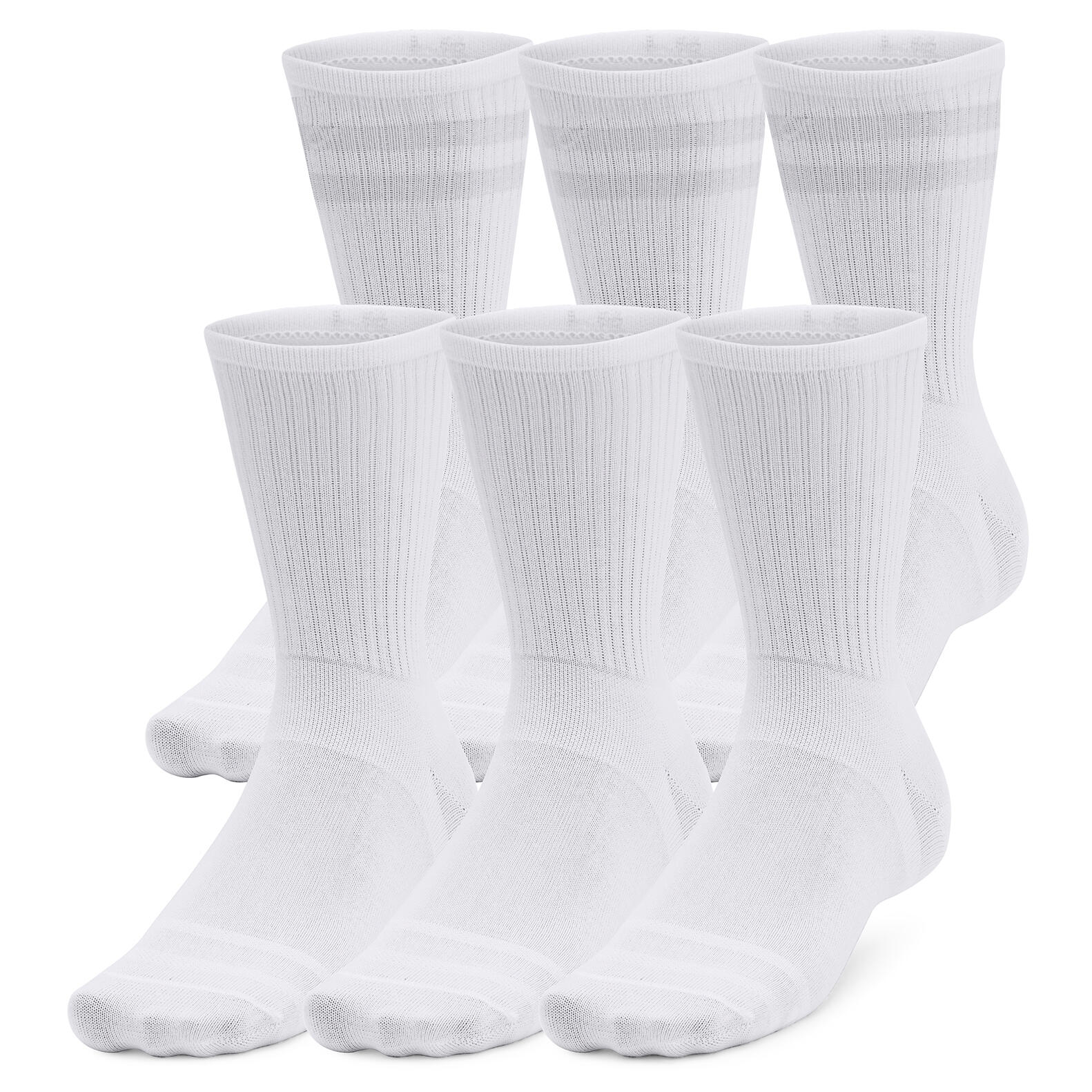 Under Armour Essential Crew Socks - 6 Pack - Image 2