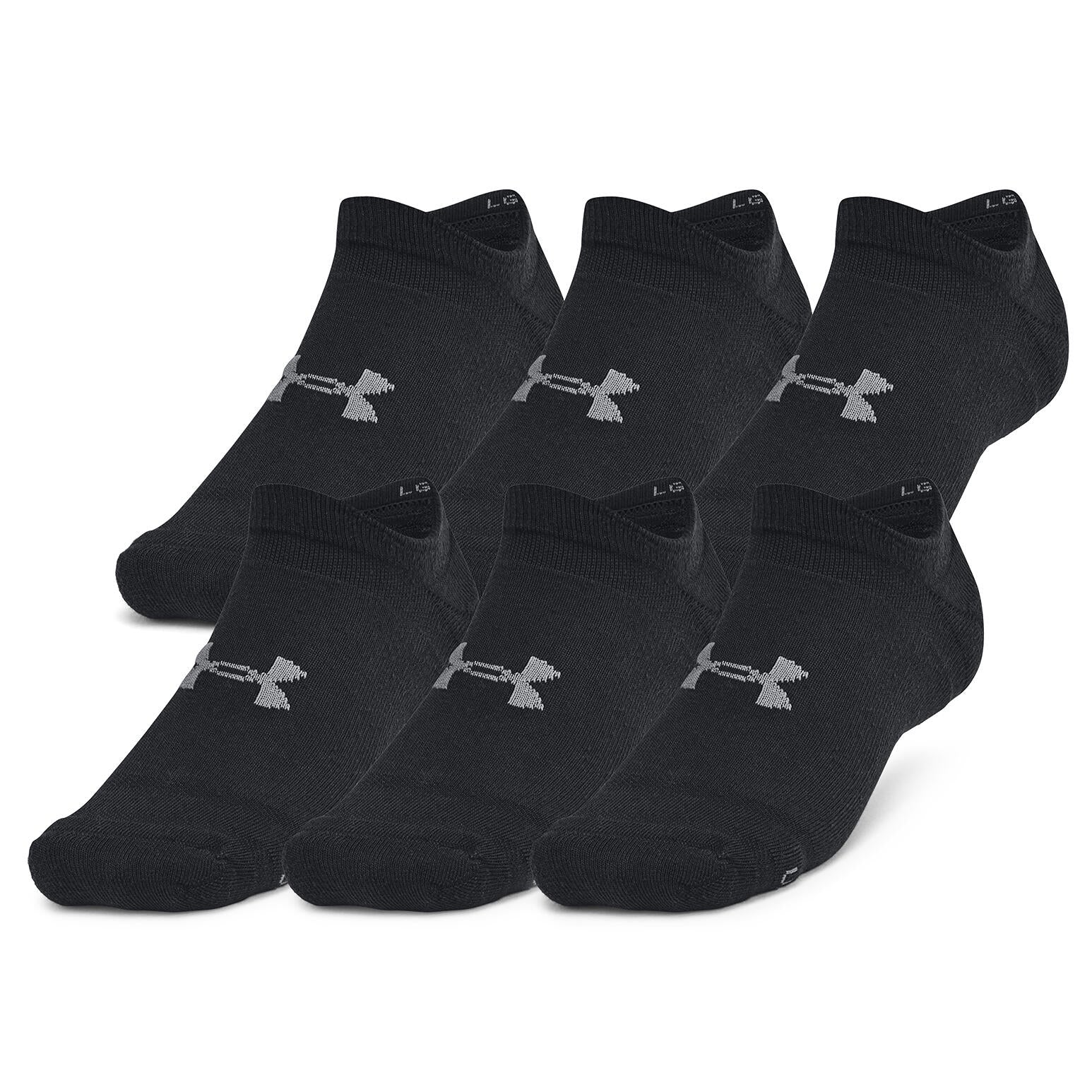 Under Armour Essential Cushion NS Socks - 6 Pack - Image 3