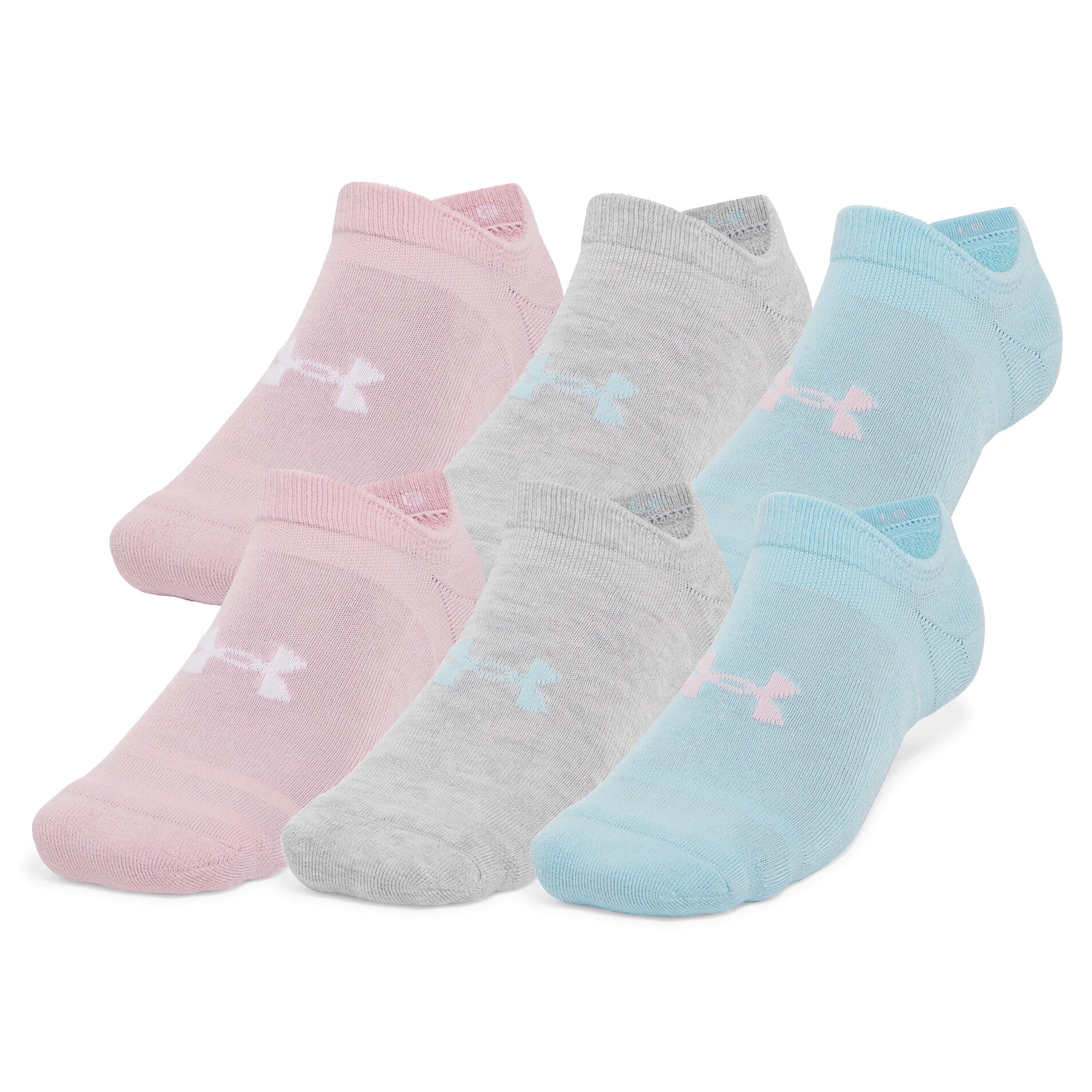 Under Armour Essential Cushion NS Socks - 6 Pack - Image 5