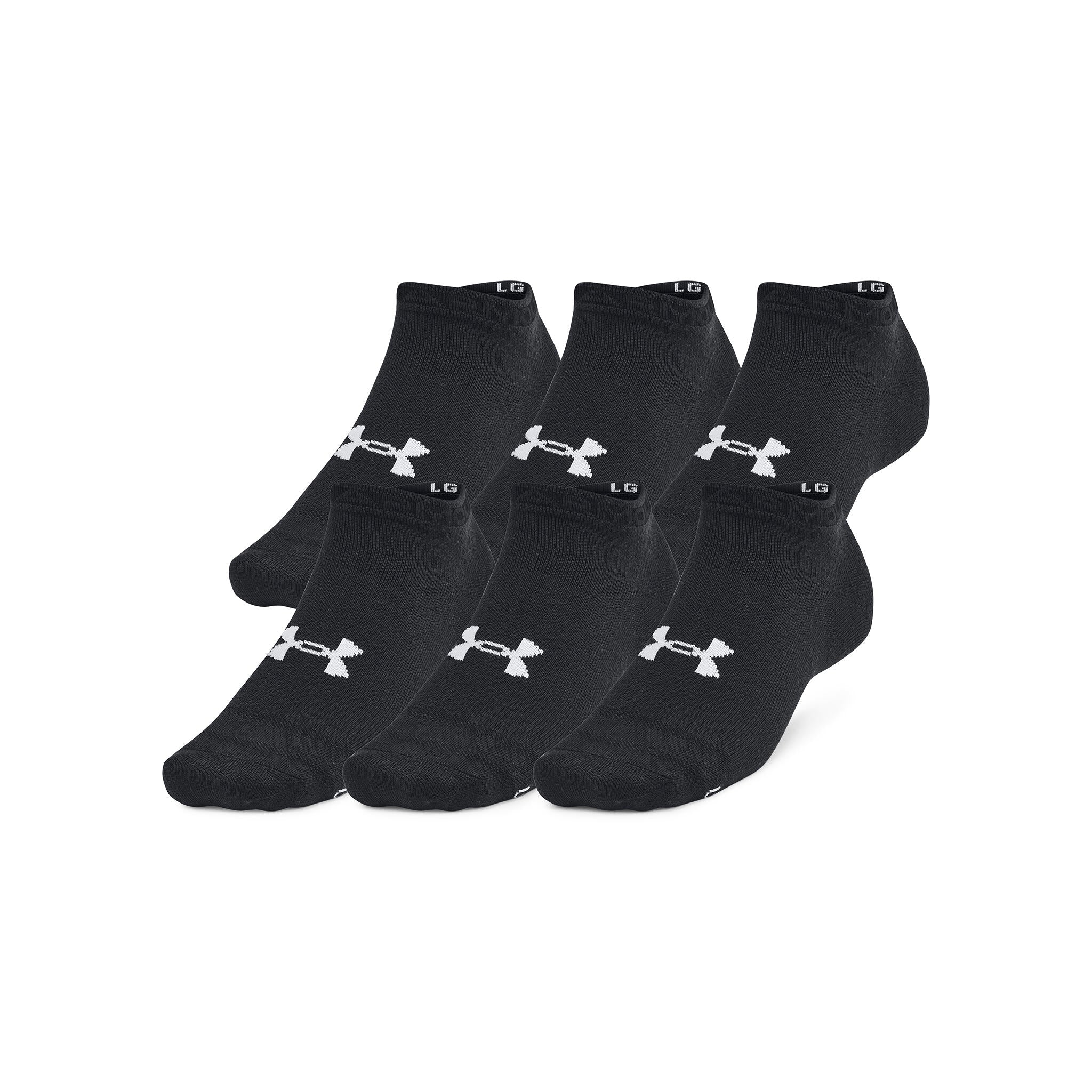 Under Armour Essential Low Cut Unisex Socks 6-Pack - Image 5