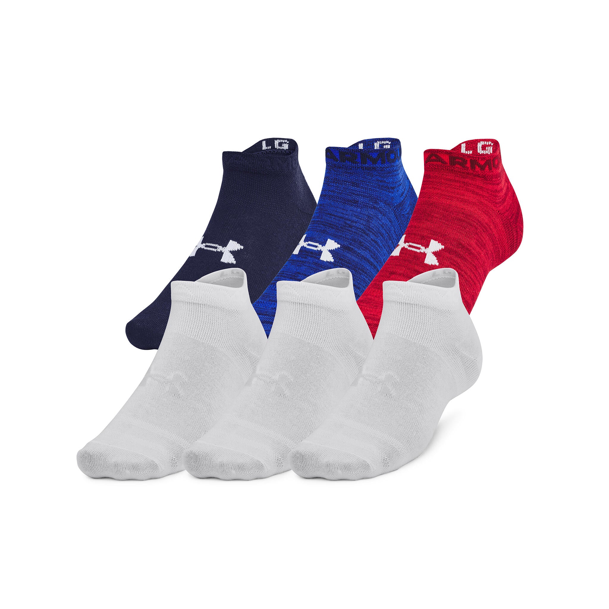 Under Armour Essential Low Cut Unisex Socks 6-Pack - Image 7