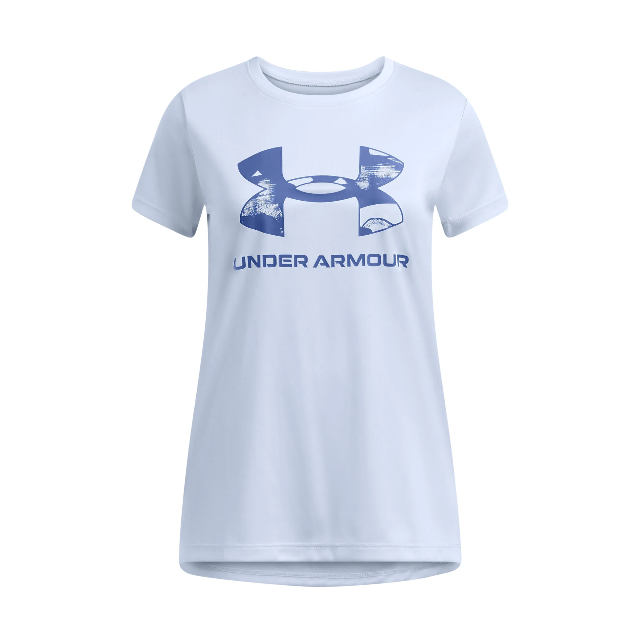 Under Armour Tech Print Big Logo Girls' Short Sleeve Shirt - Image 3